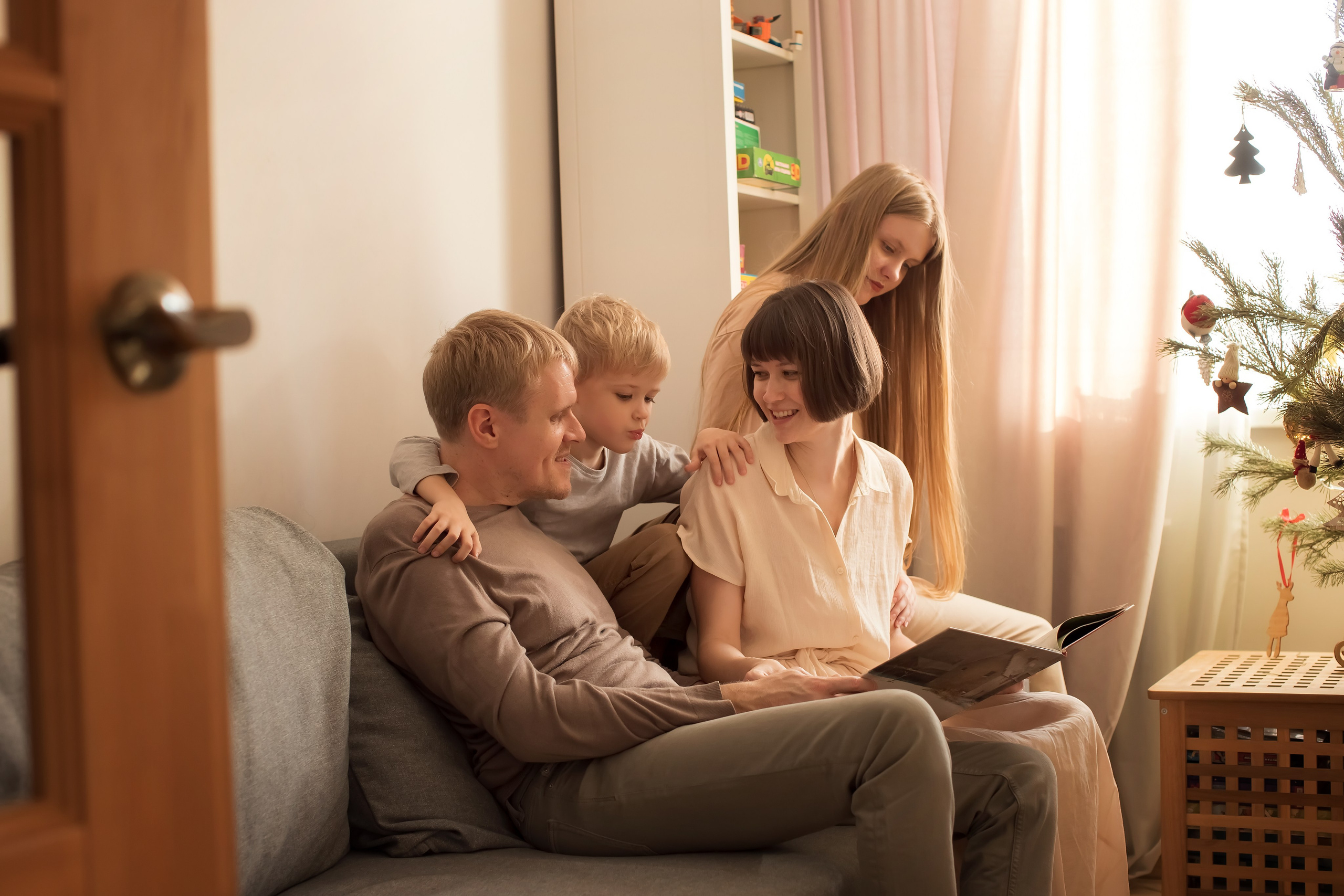 Старый Новый год. Семейный и детский фотограф в Саратове Полина Коткина