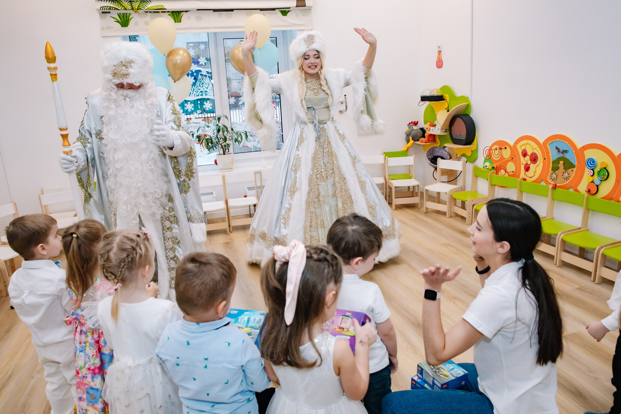 Новогодний утренник в саду Пятачок. Фотограф в Москве Яна Полосина