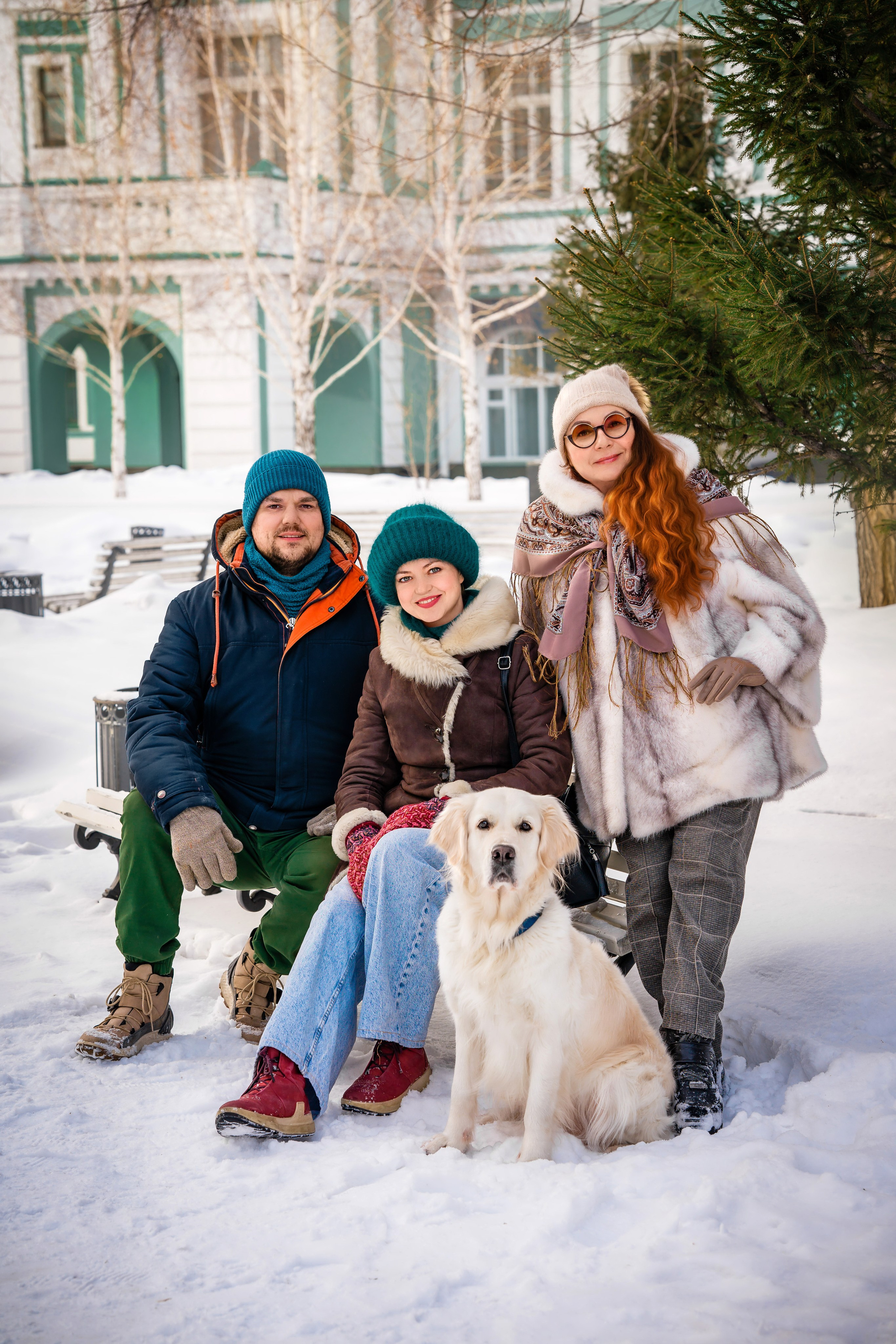 Семейные съёмки на улице. Фотограф Валентина Полунина