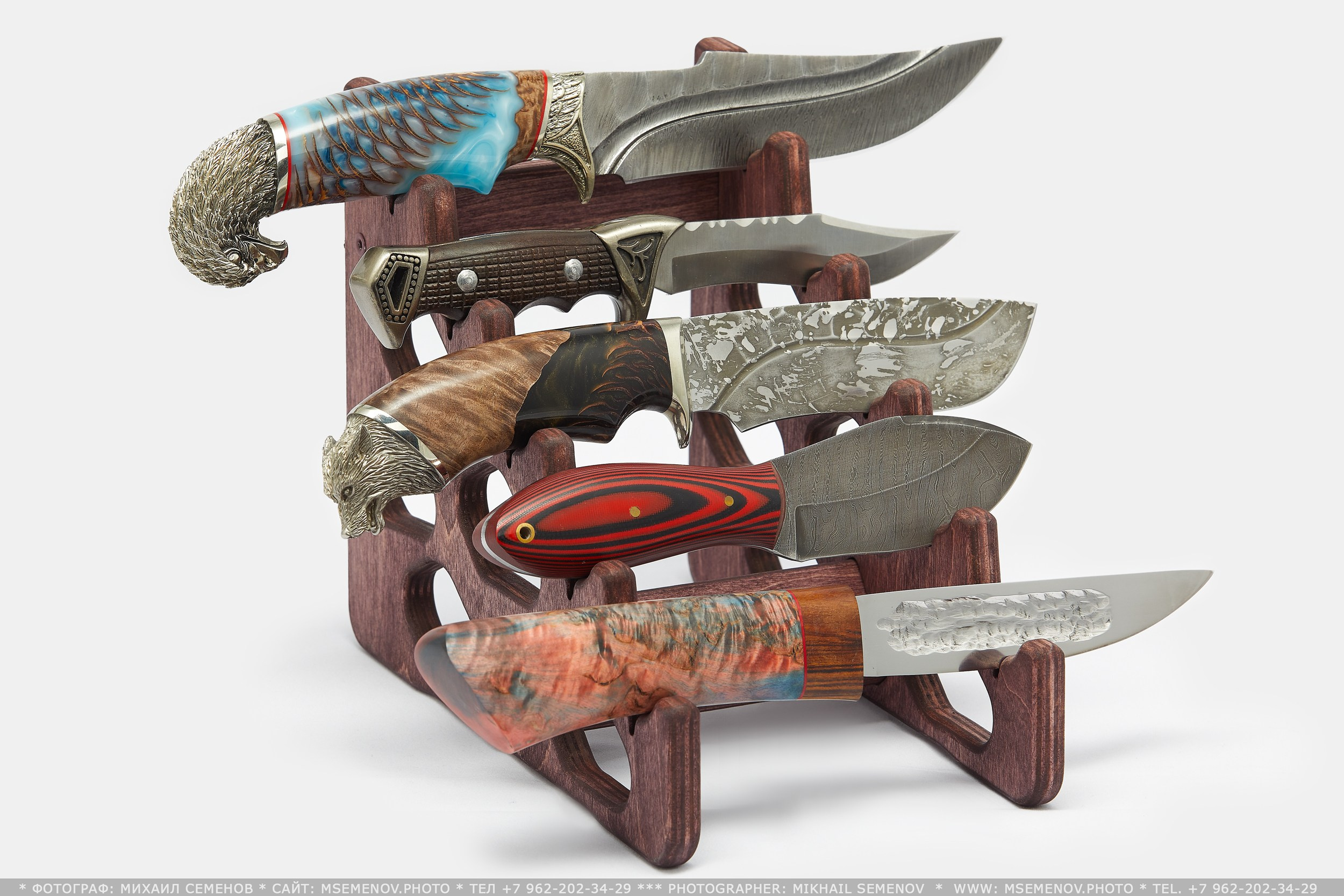 Предметная фотосъемка оружия, ножей, катаны Фотограф Михаил Семенов г. Ярославль