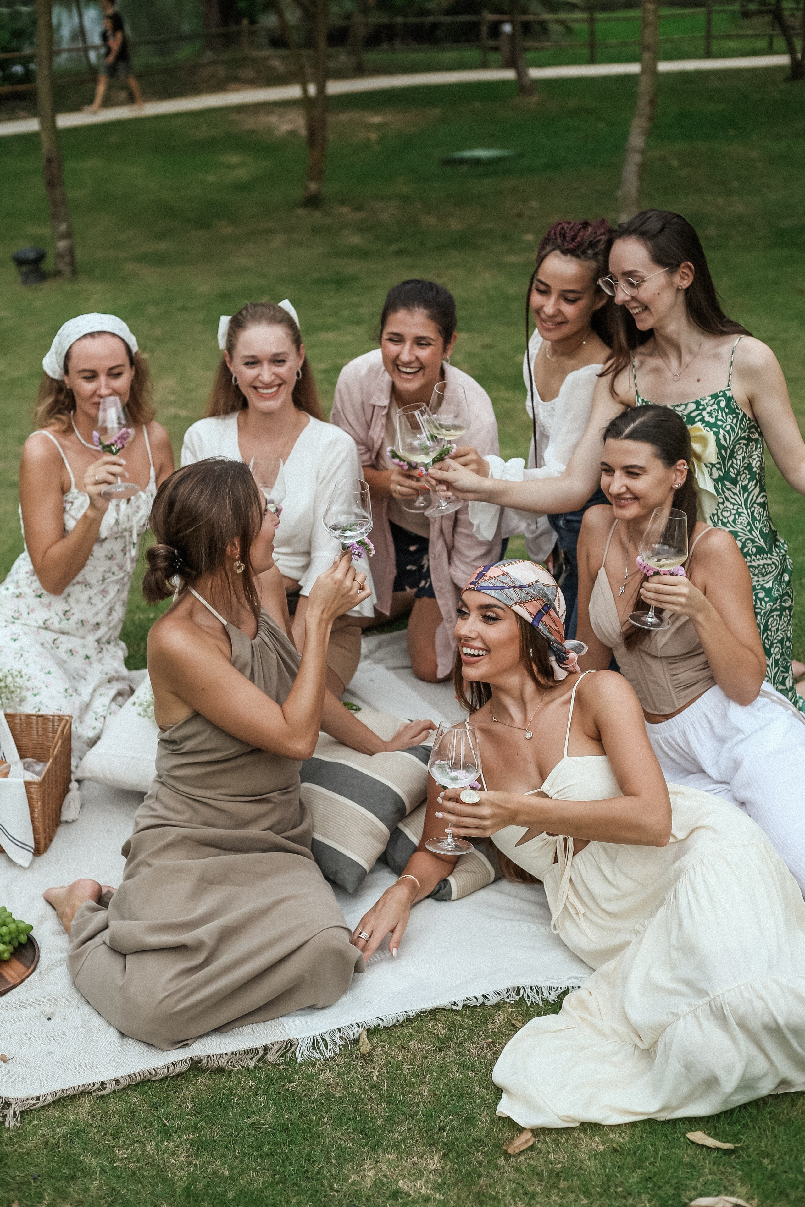 Винный Девичник в стиле Прованс. Фотограф и видеограф Анна Домашенко