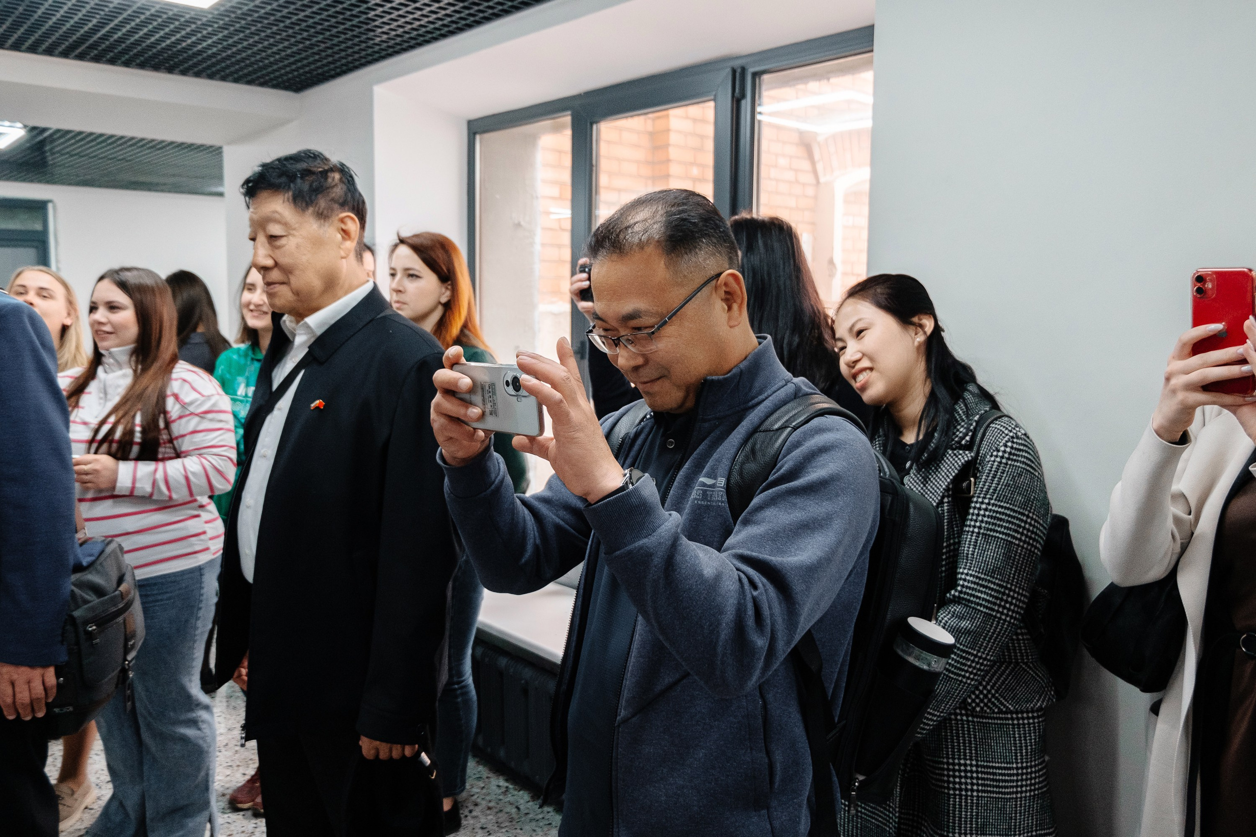 Делегация Китая в Ивановской текстильной компании