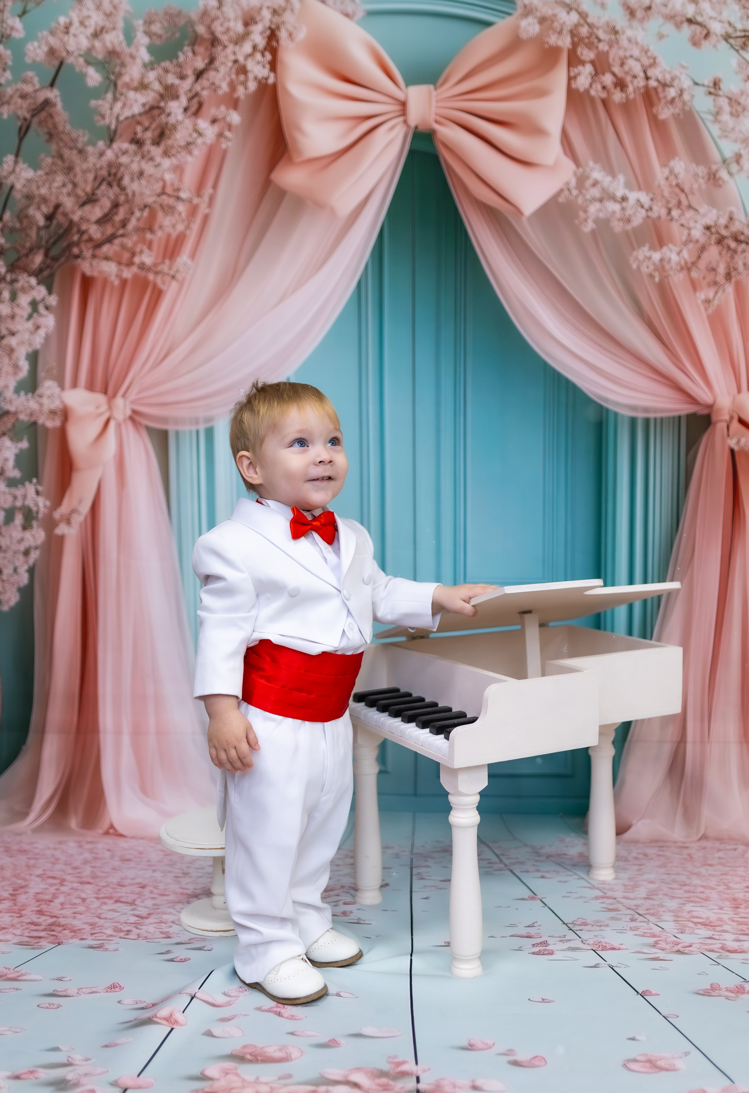 Розовый бант. Фотограф новорожденных. Детский и семейный фотограф Марьяна Юдина