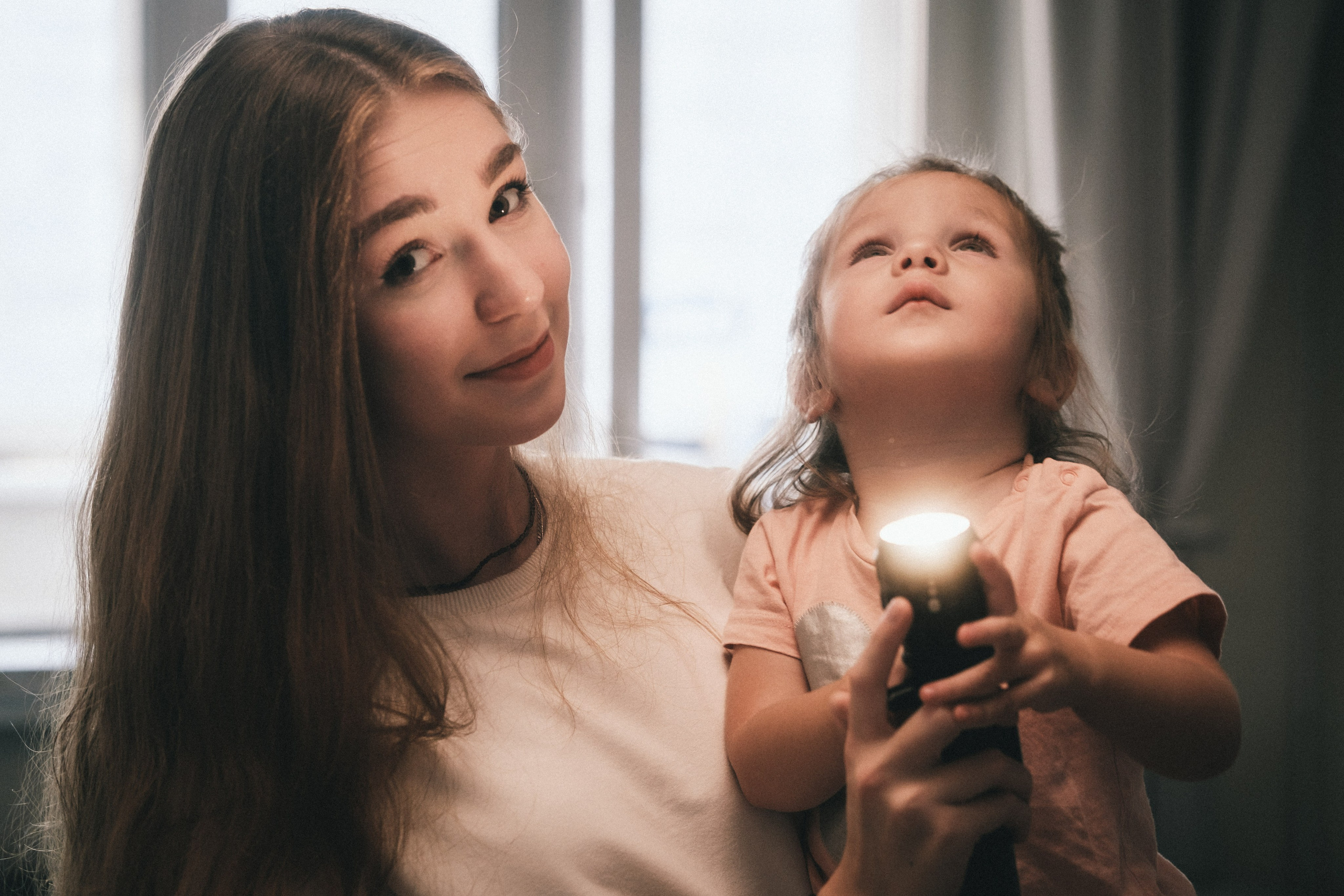 Евгений и Альбина с дочками. Фотограф в Москве Максим Скоробогатов
