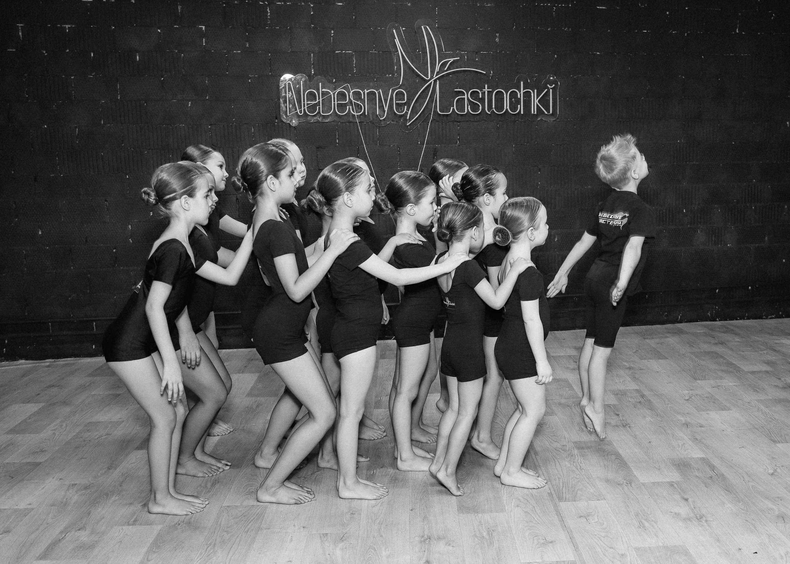 Младшие в студии. Фотограф Юлия Мальцева