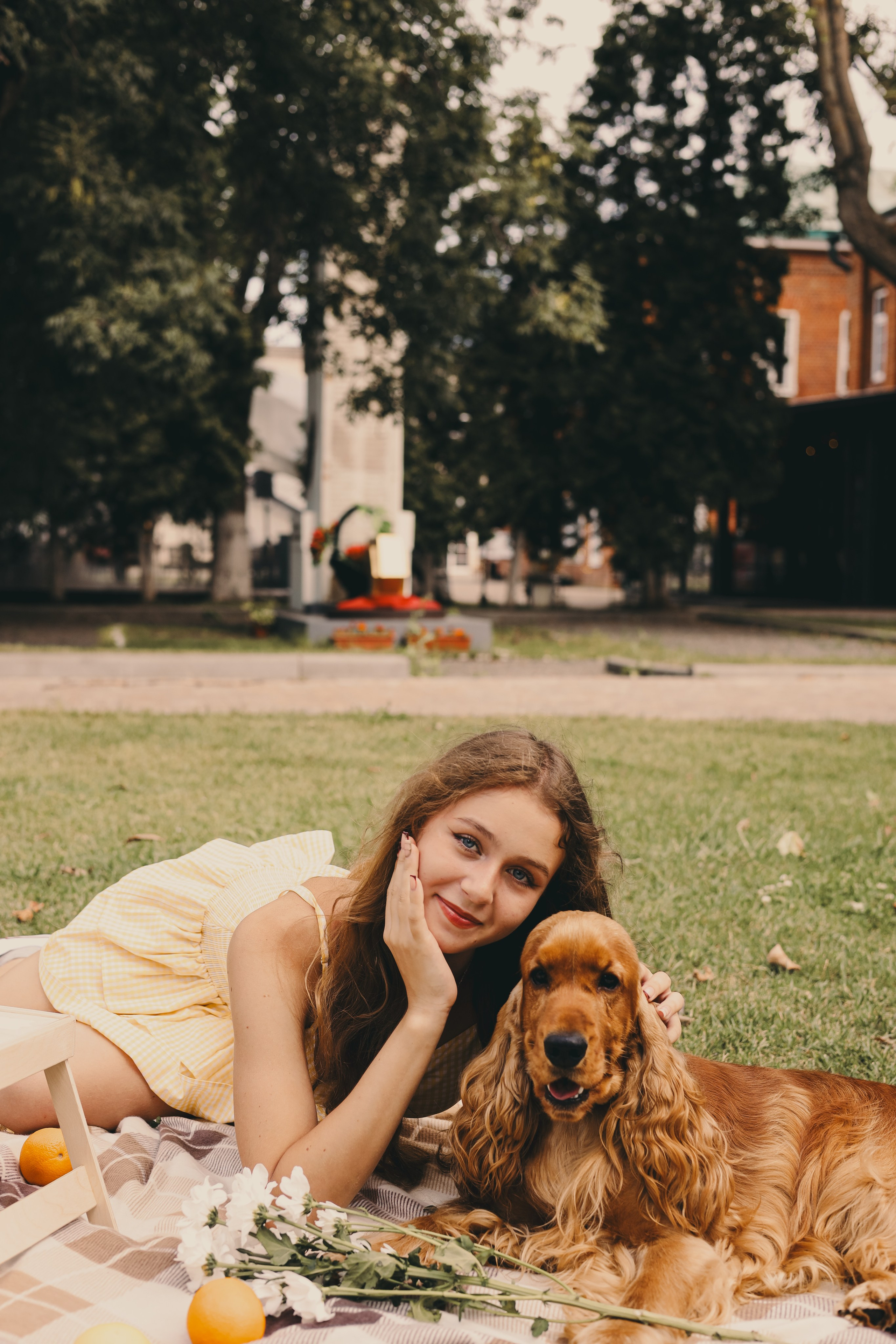 Фотопроект «Пикник со спаниелем». Фотограф Мария Лаенко