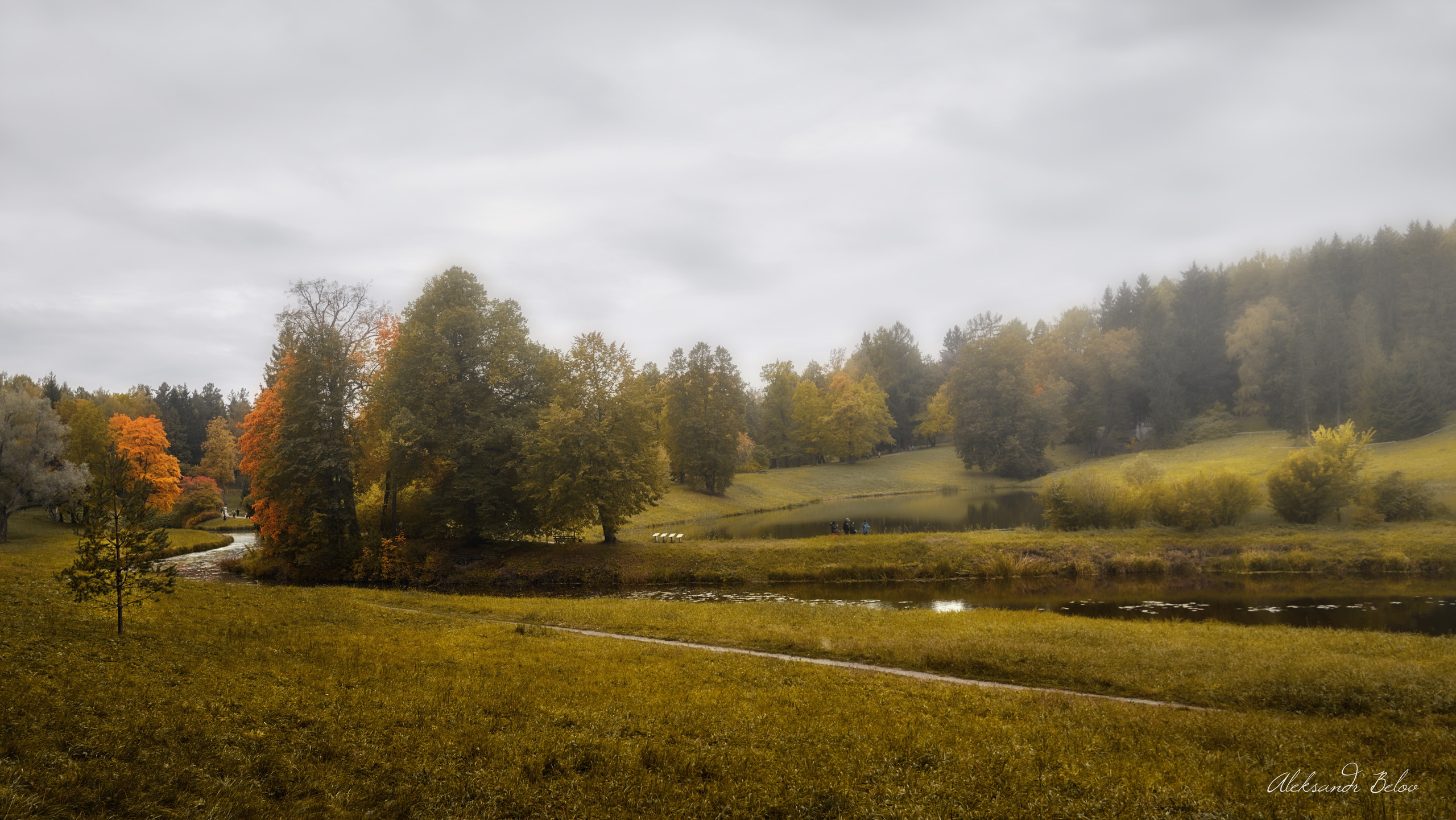 Павловский парк. Пейзажный и семейный фотограф в Санкт-Петербурге Александр Белов
