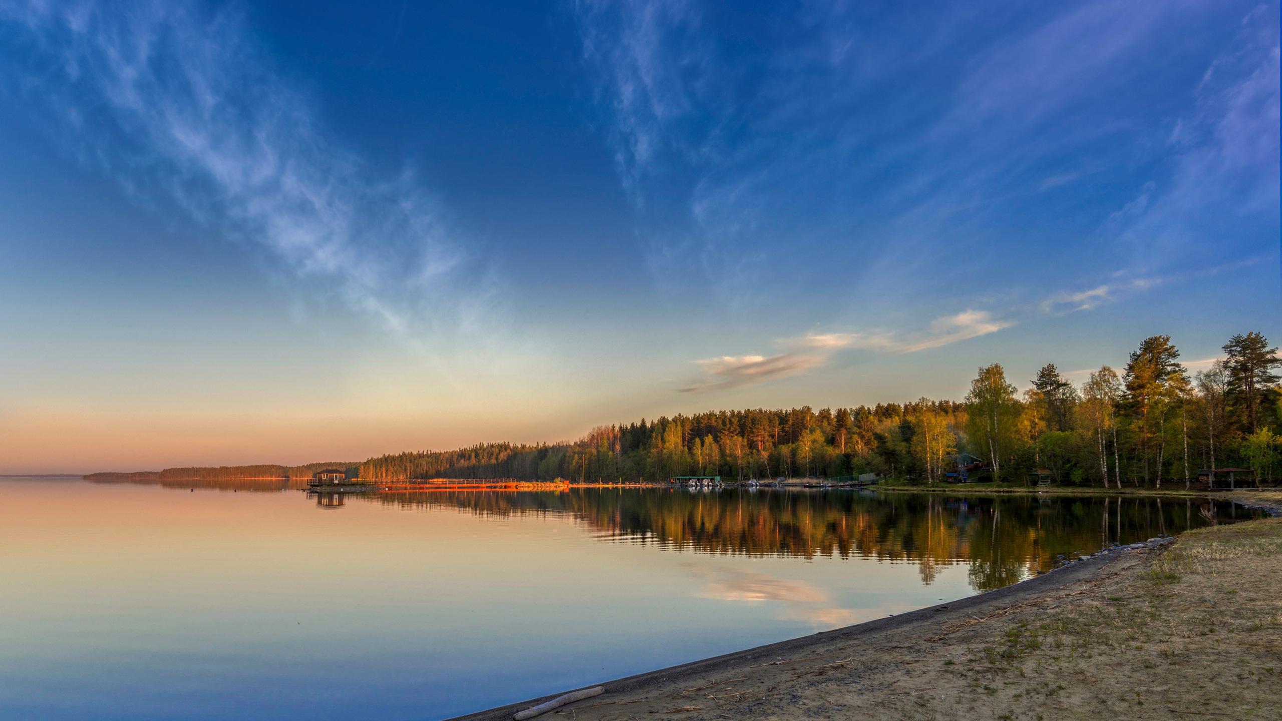 Раннее утро в пансионате Черные камнви