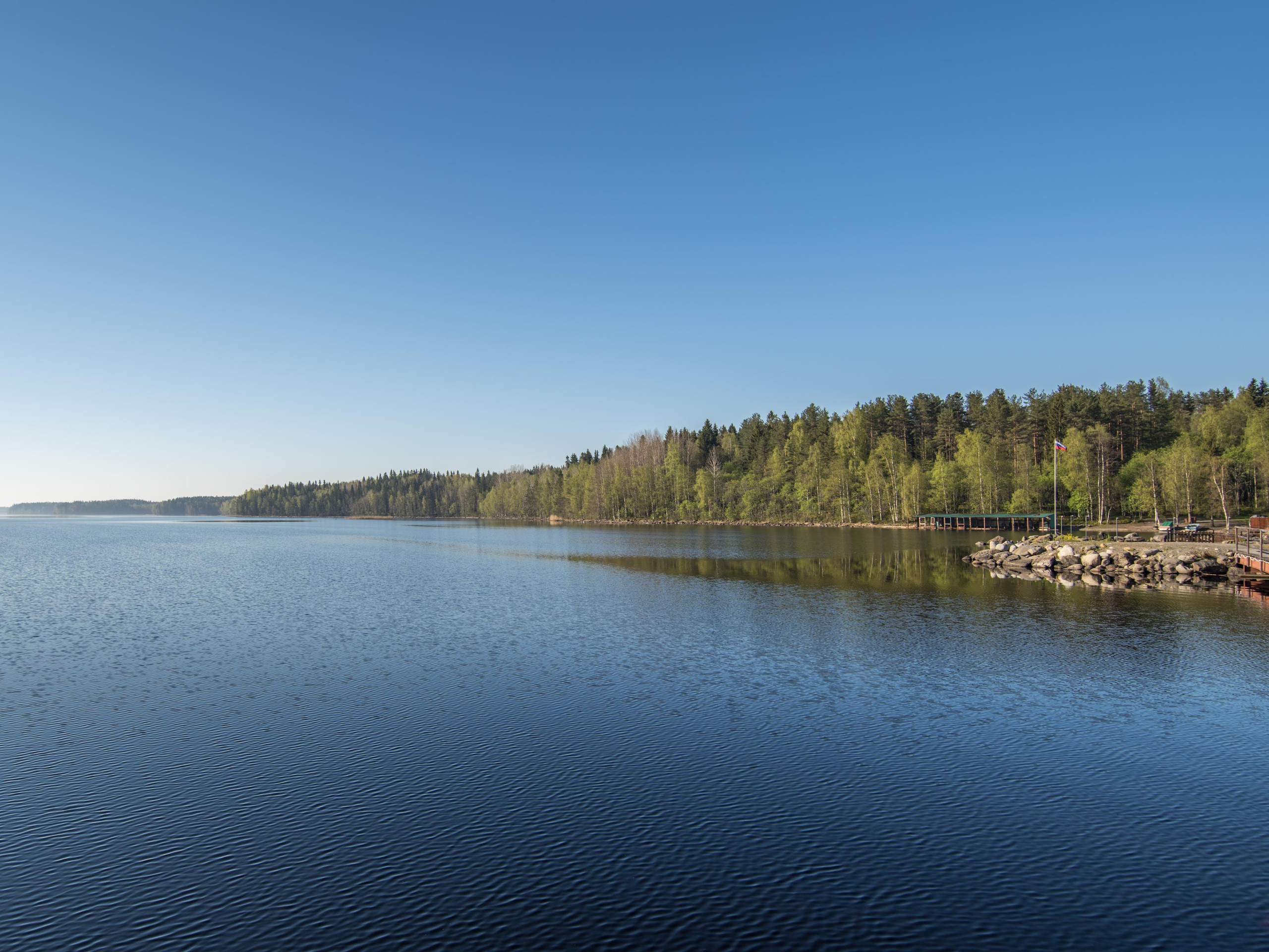 Пансионат Черные камни, раннее утро