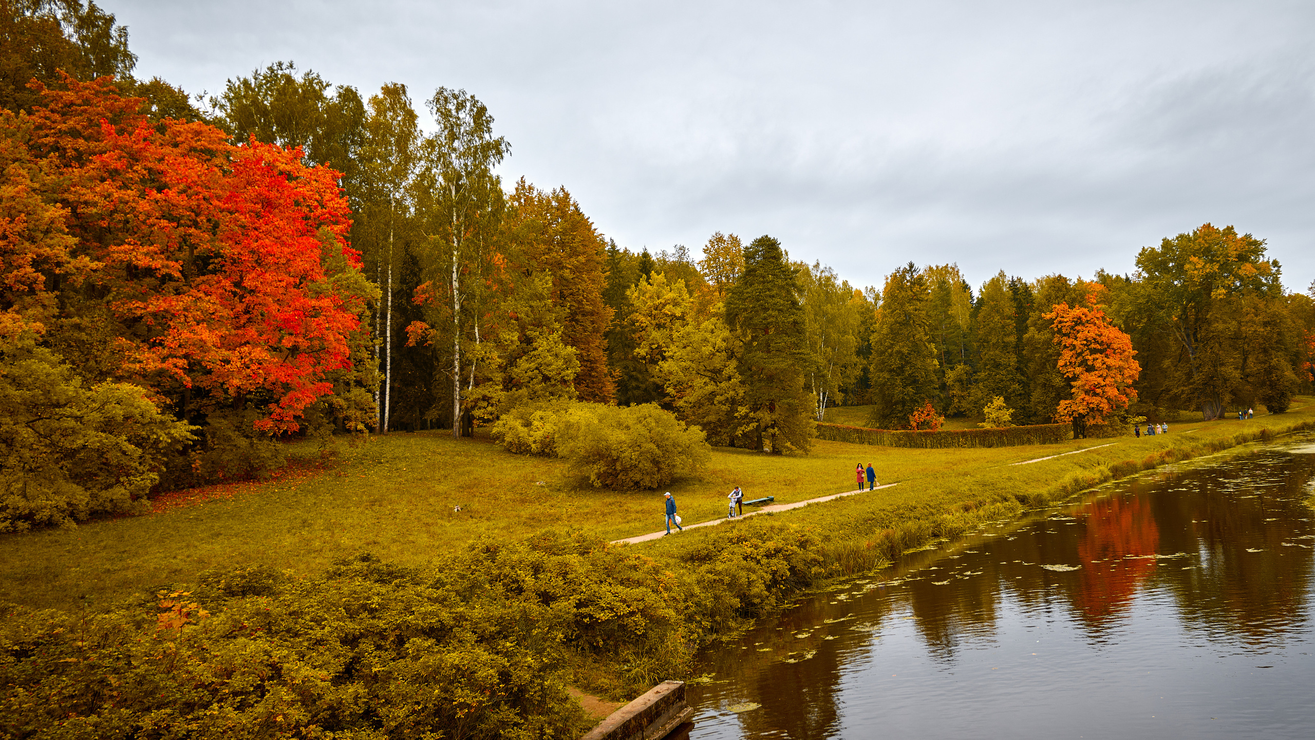 Павловский парк. Пейзажный и семейный фотограф в Санкт-Петербурге Александр Белов
