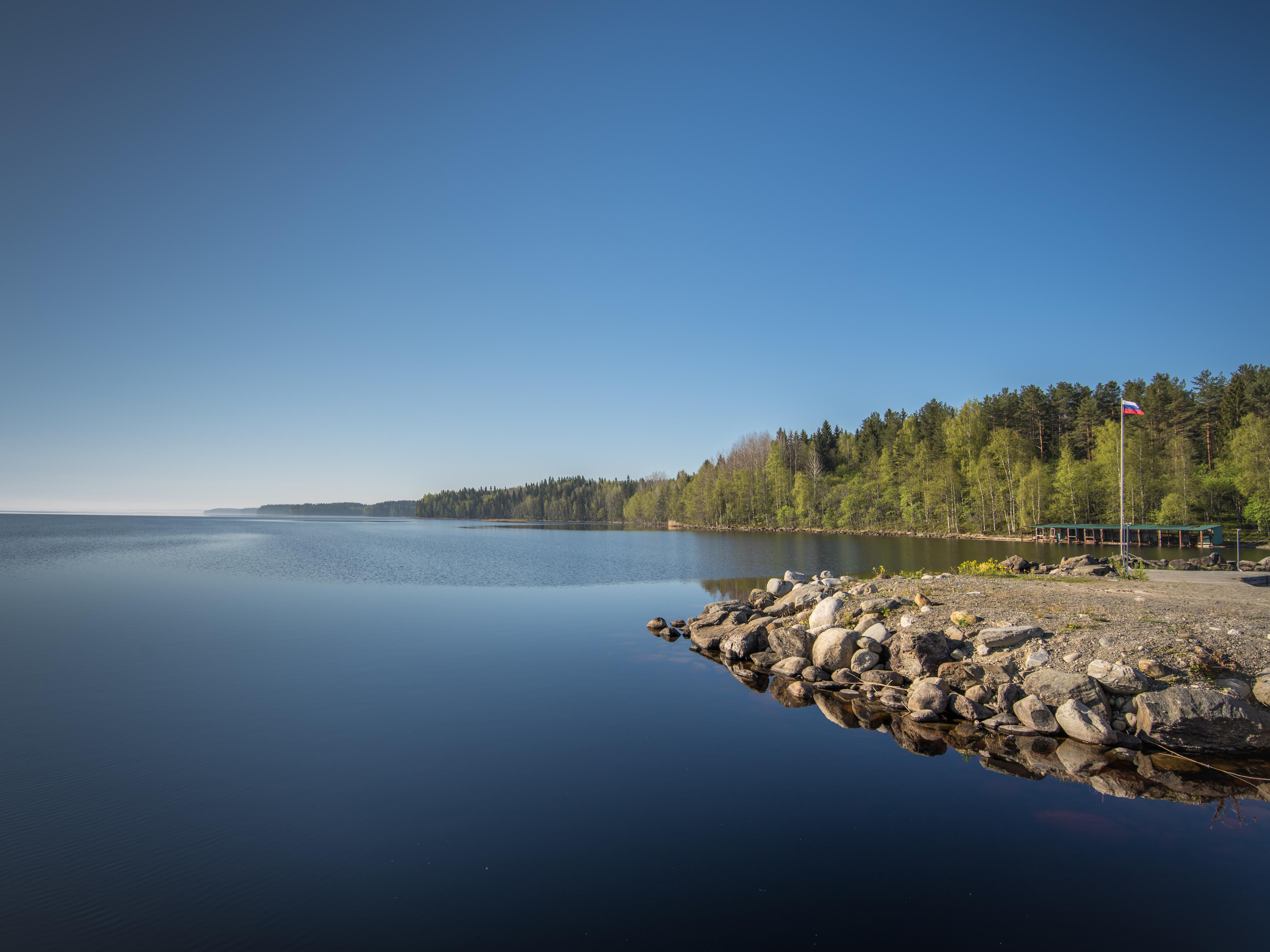 Пансионат Черные камни, раннее утро
