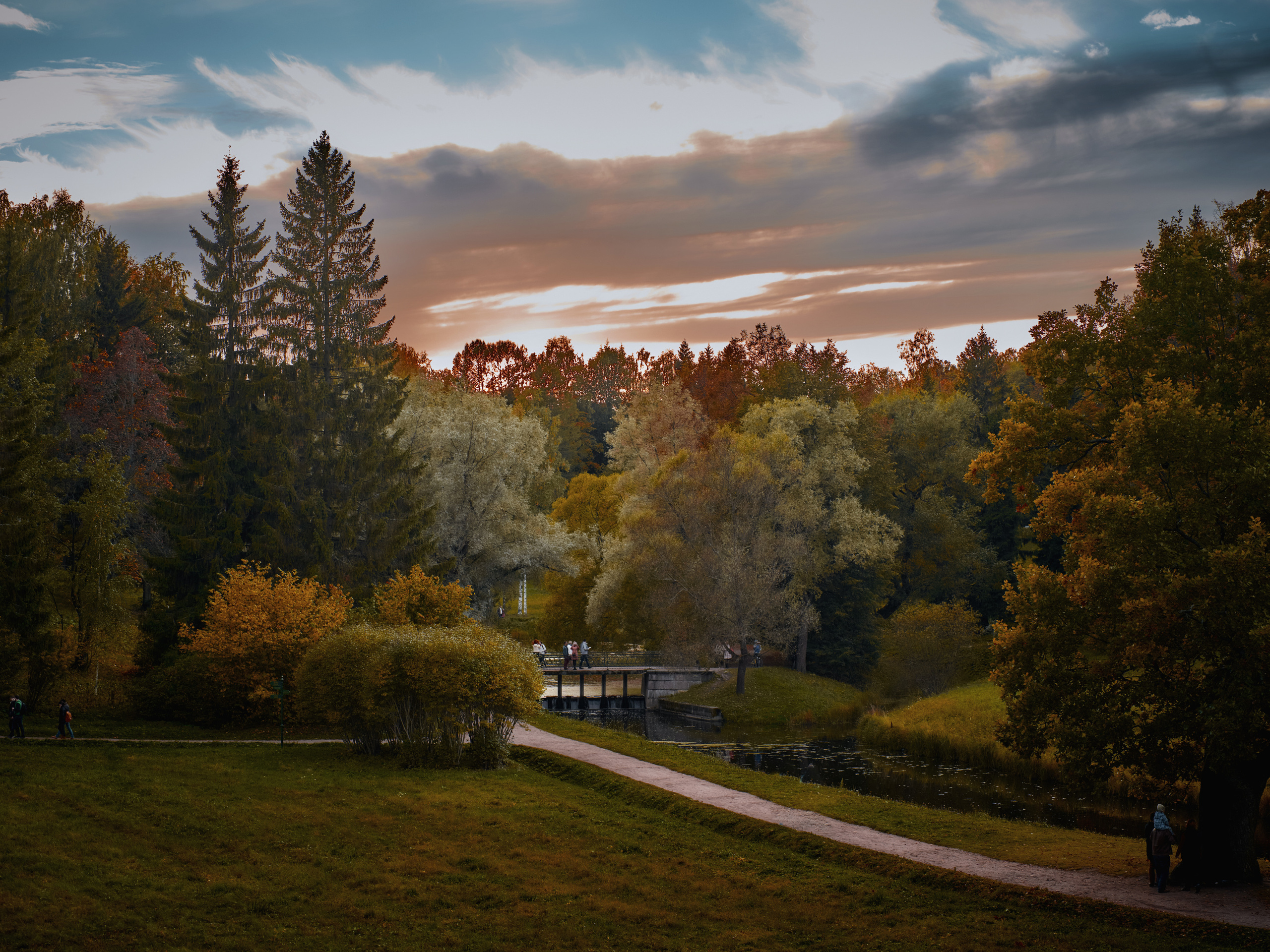 Павловский парк. Пейзажный и семейный фотограф в Санкт-Петербурге Александр Белов
