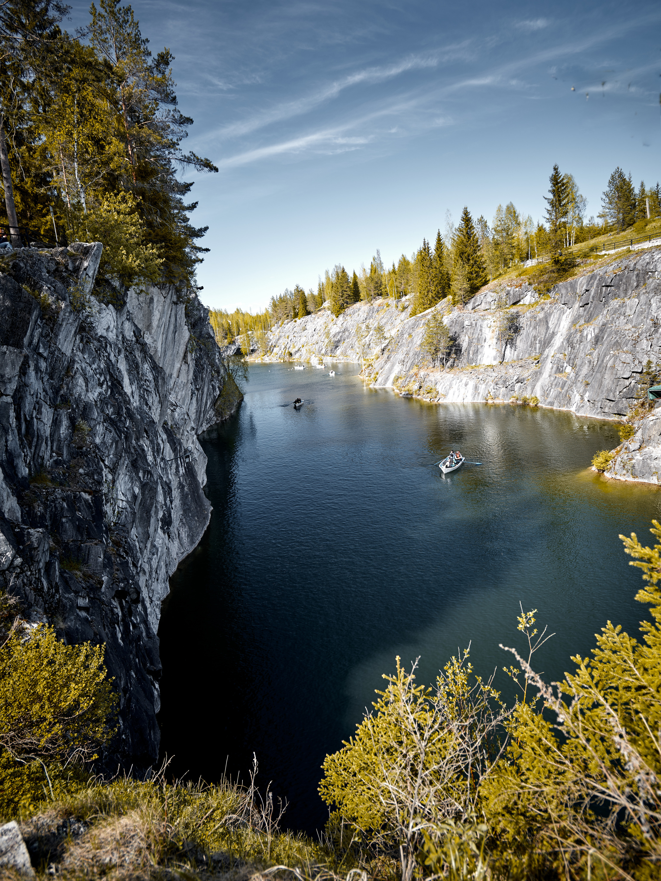 Карелия, Мраморный каньон