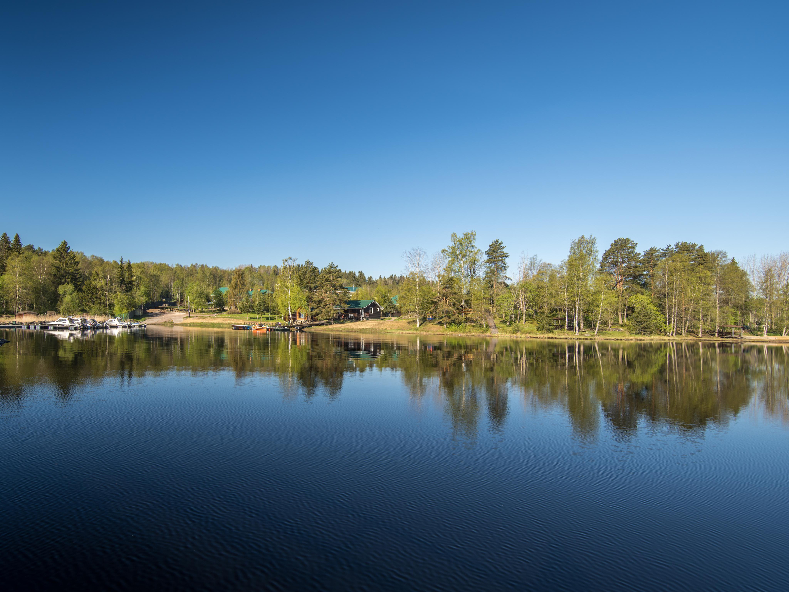 Пансионат Черные камни, раннее утро