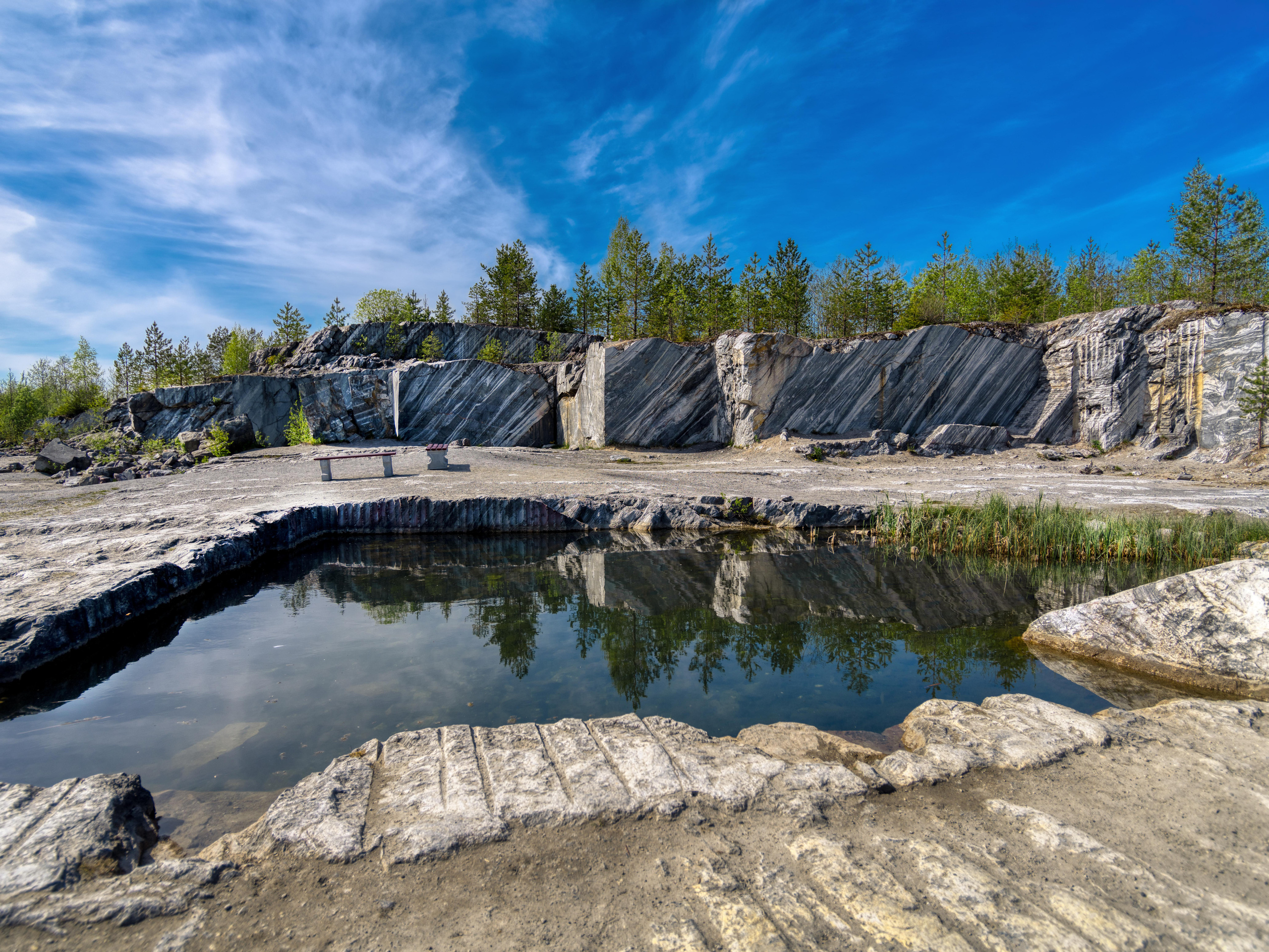 Карелия, Мраморный каньон "Рускеала"