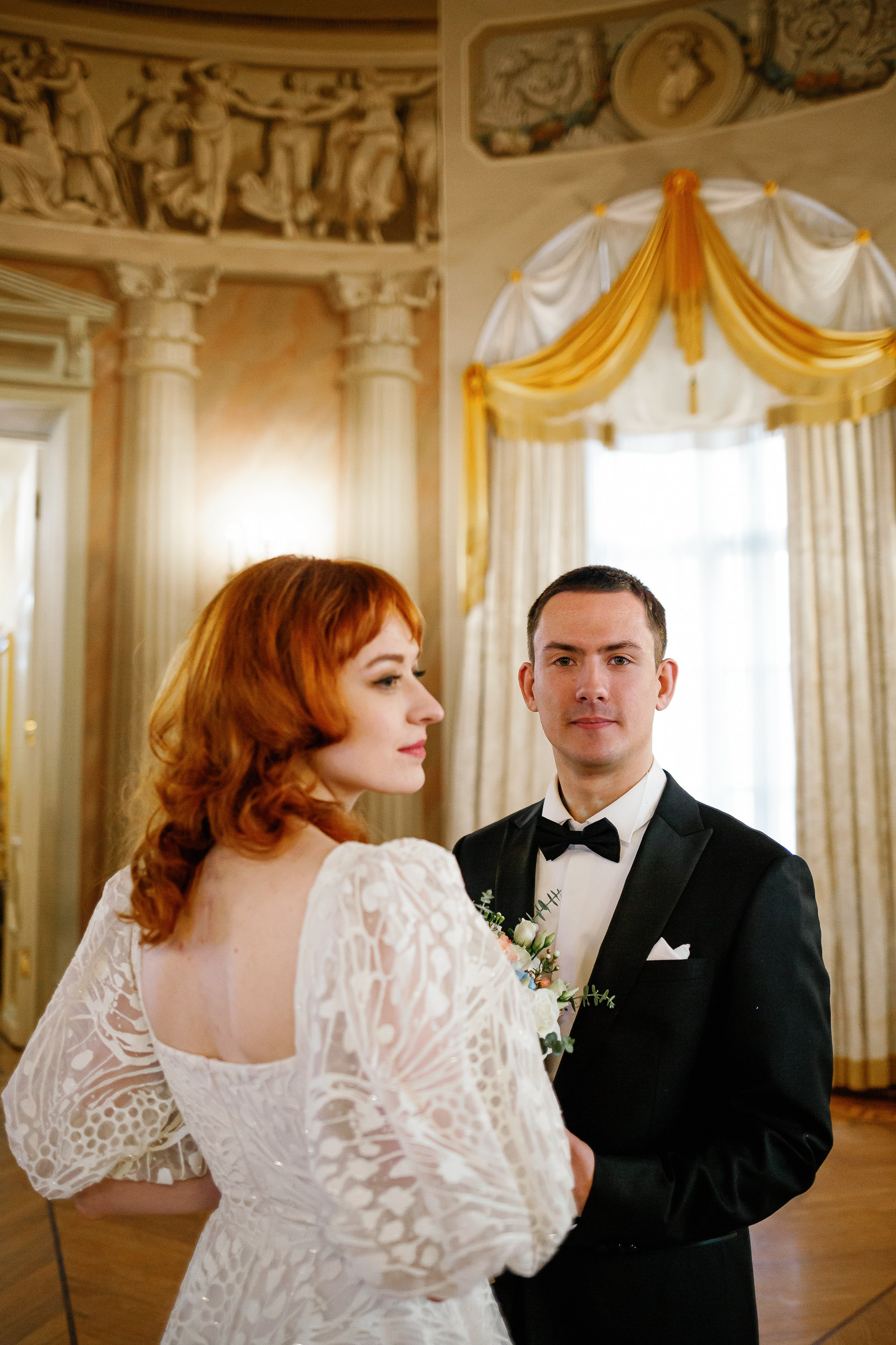 Свадебная фотосессия в музее усадьбе Люблино