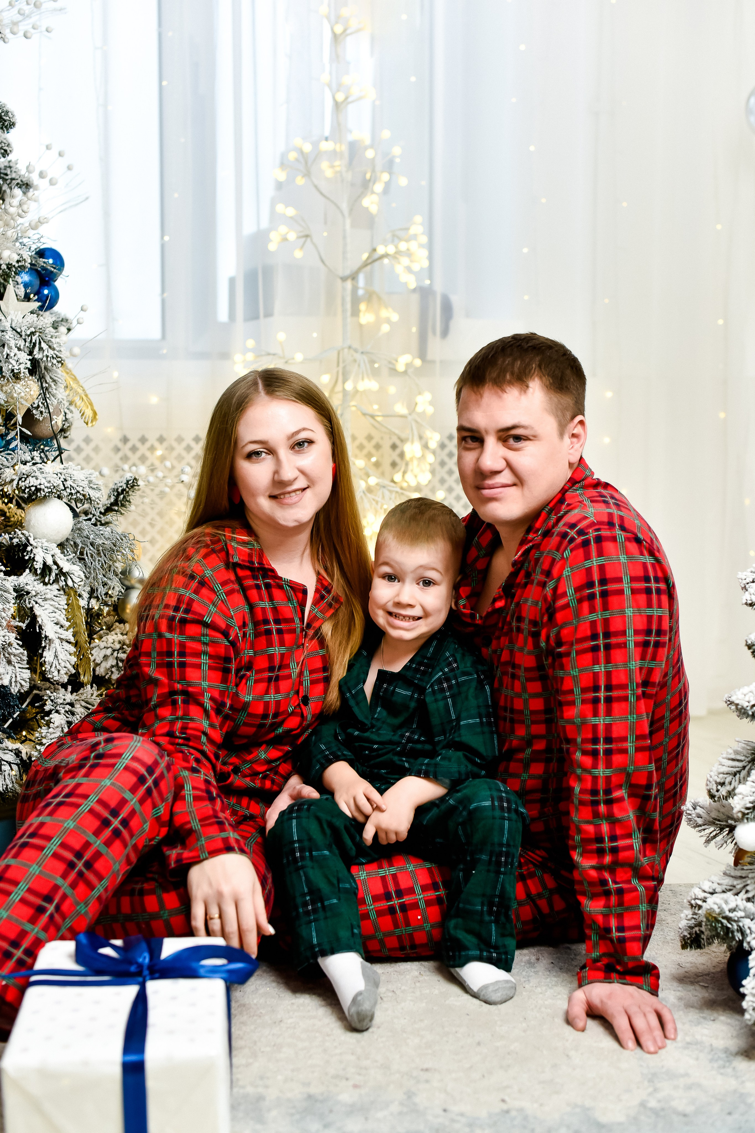 Семья Анны, Сергея и Вовочки