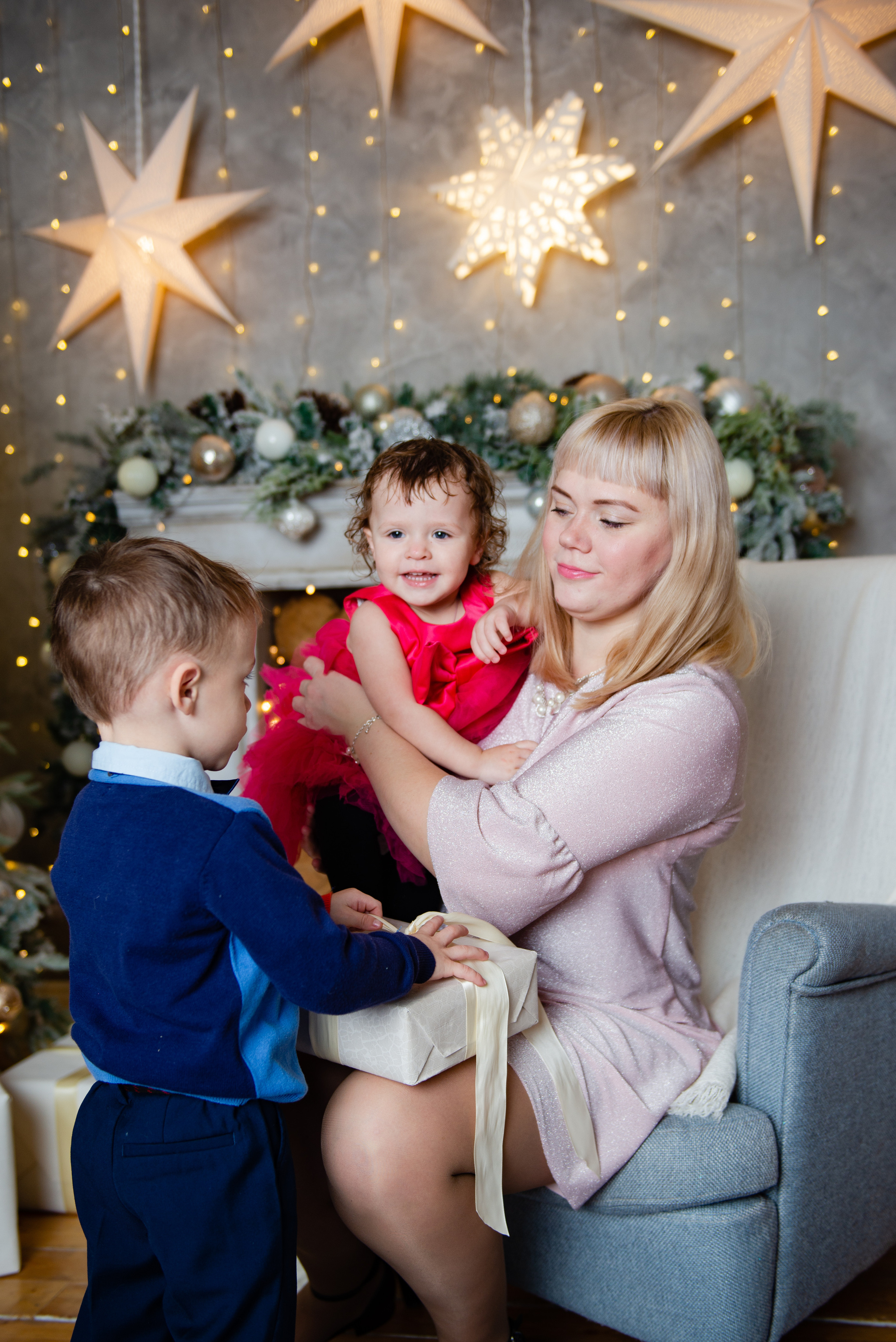 Новогодня съемка. Семейный и детский фотограф в Хабаровске Матюшкова Екатерина