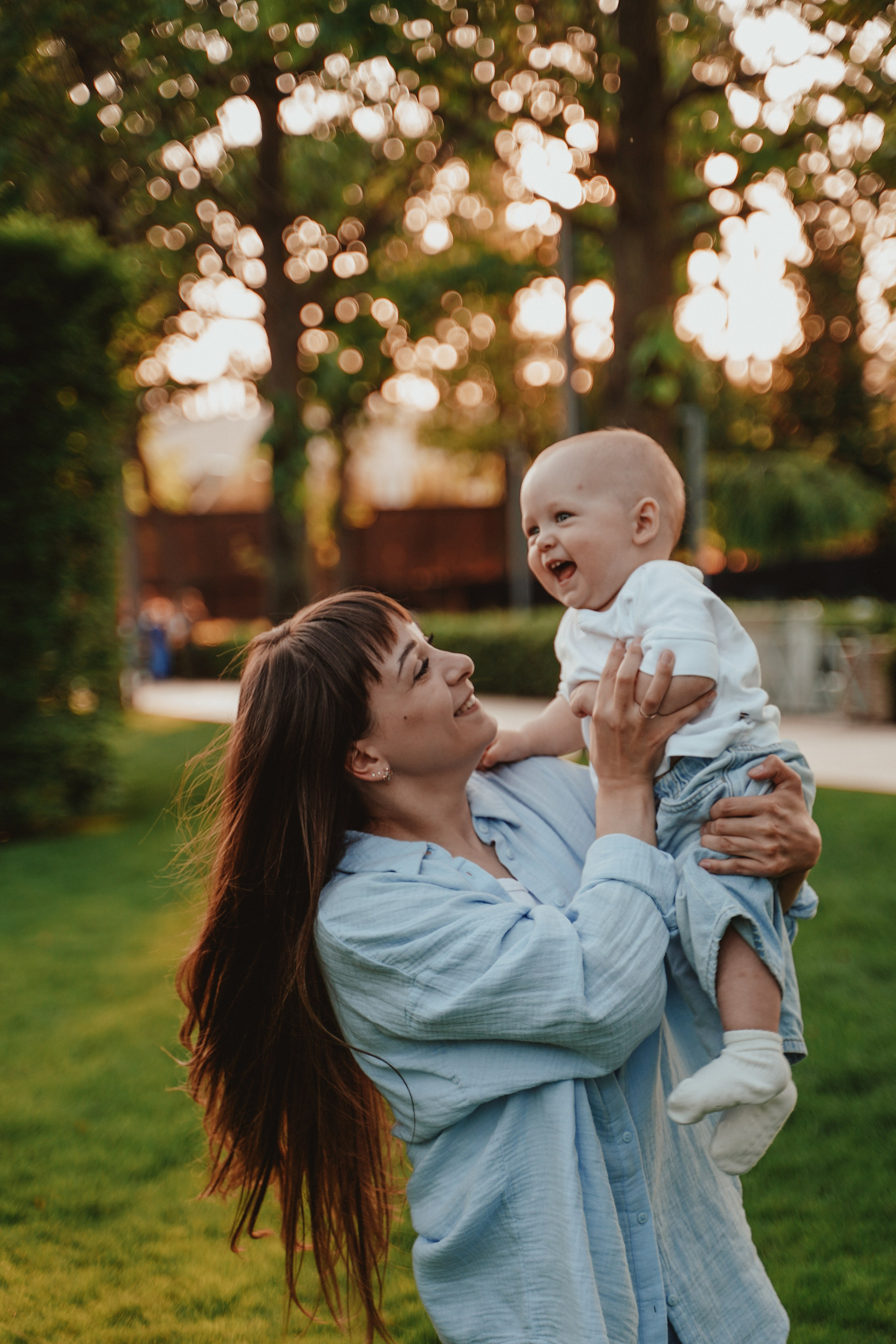 Семейная фотосессия в парке Галицкого. Семейный и женский фотограф в Краснодаре Анастасия Приймак