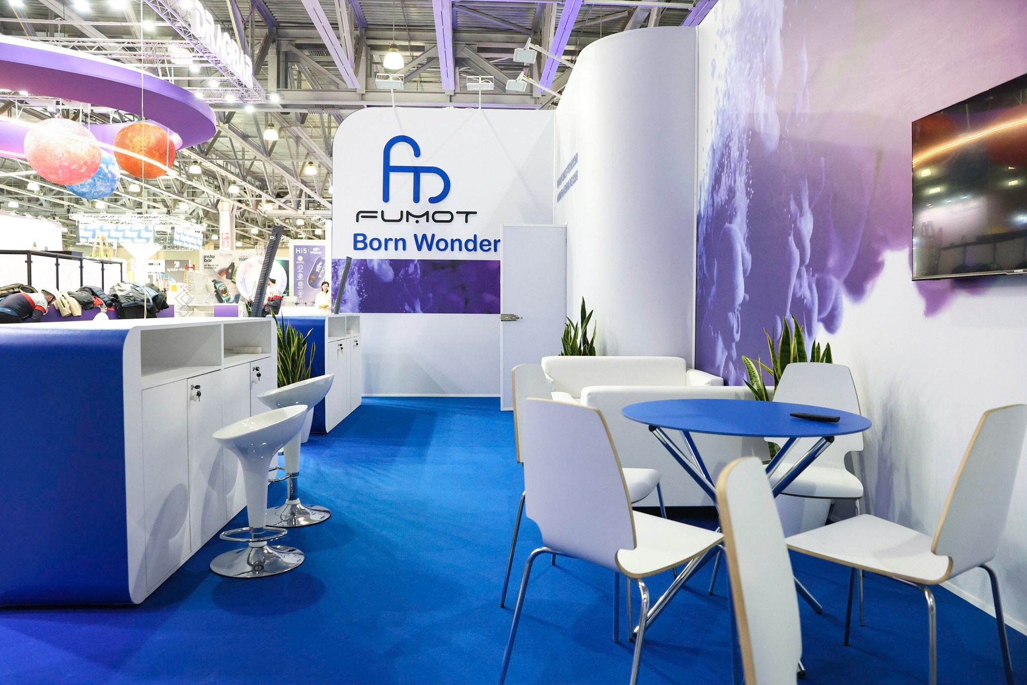 Застройка Vape Club Show. Фотограф Дарья Попова