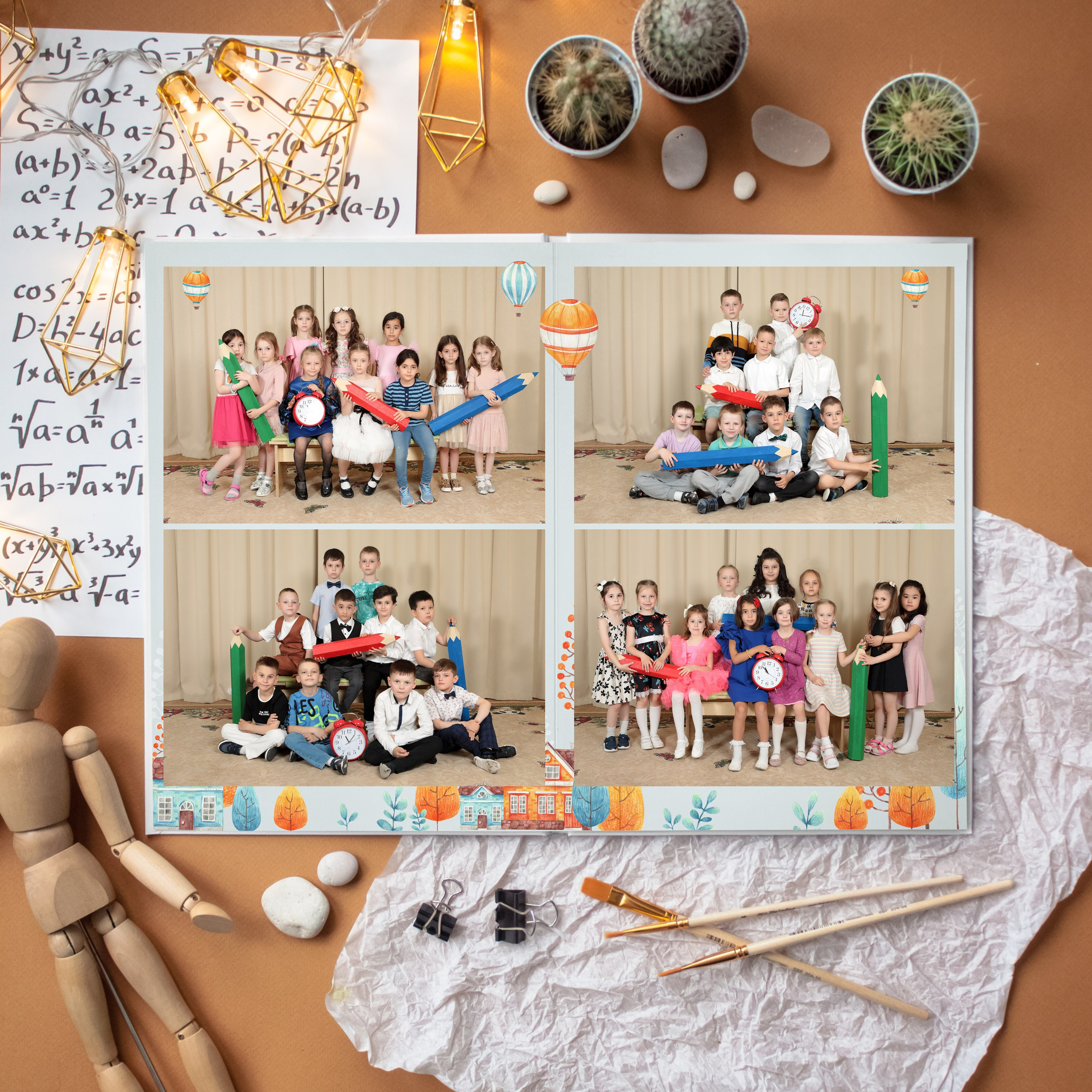 Детский сад «Колокольчик» Средний альбом. Школьный фотограф и фотограф в детском саду