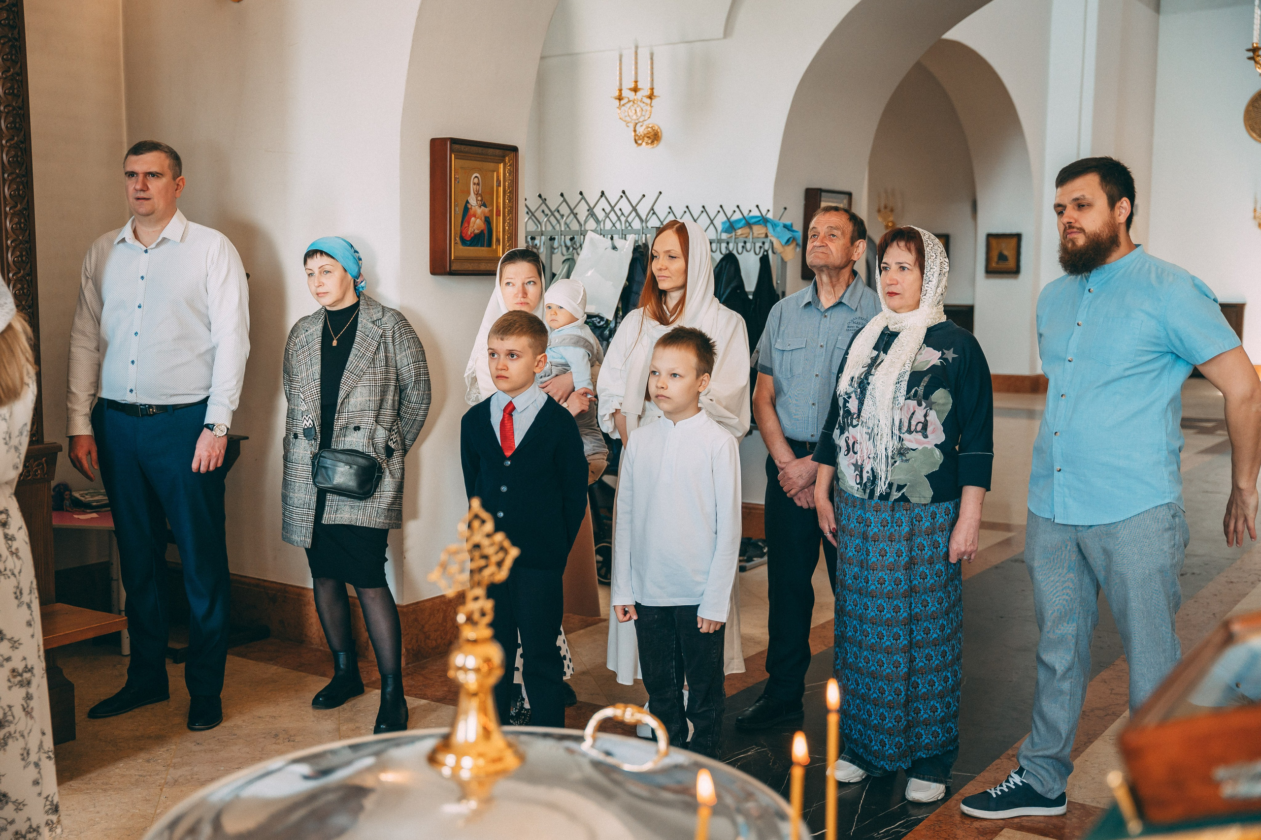 Крещение Арсения и Максима. Главная