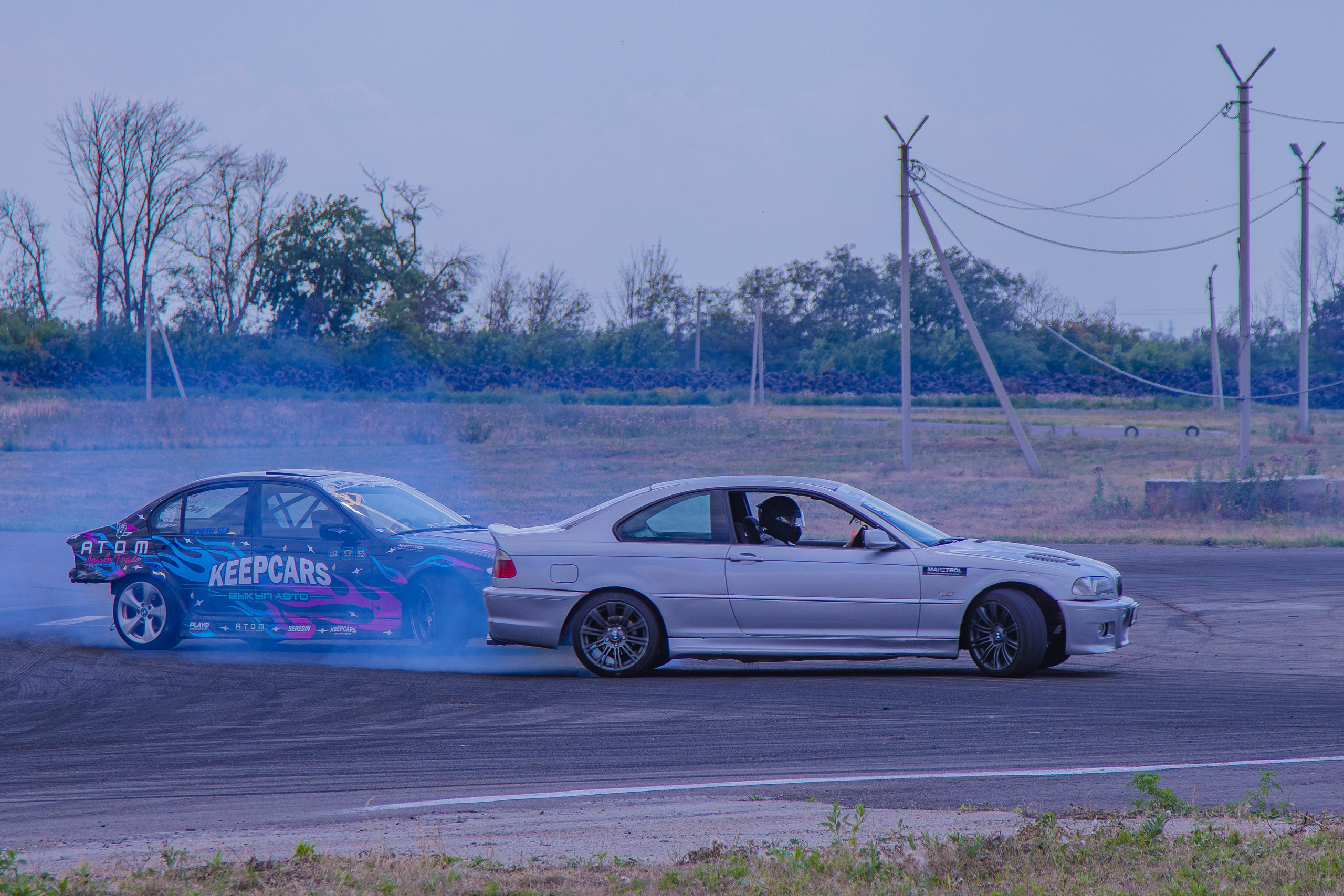 Фотосъёмка профессионального дрифта в Ростов-на-Дону. Портретный фотограф в Ростове-на-Дону Антон Казарин