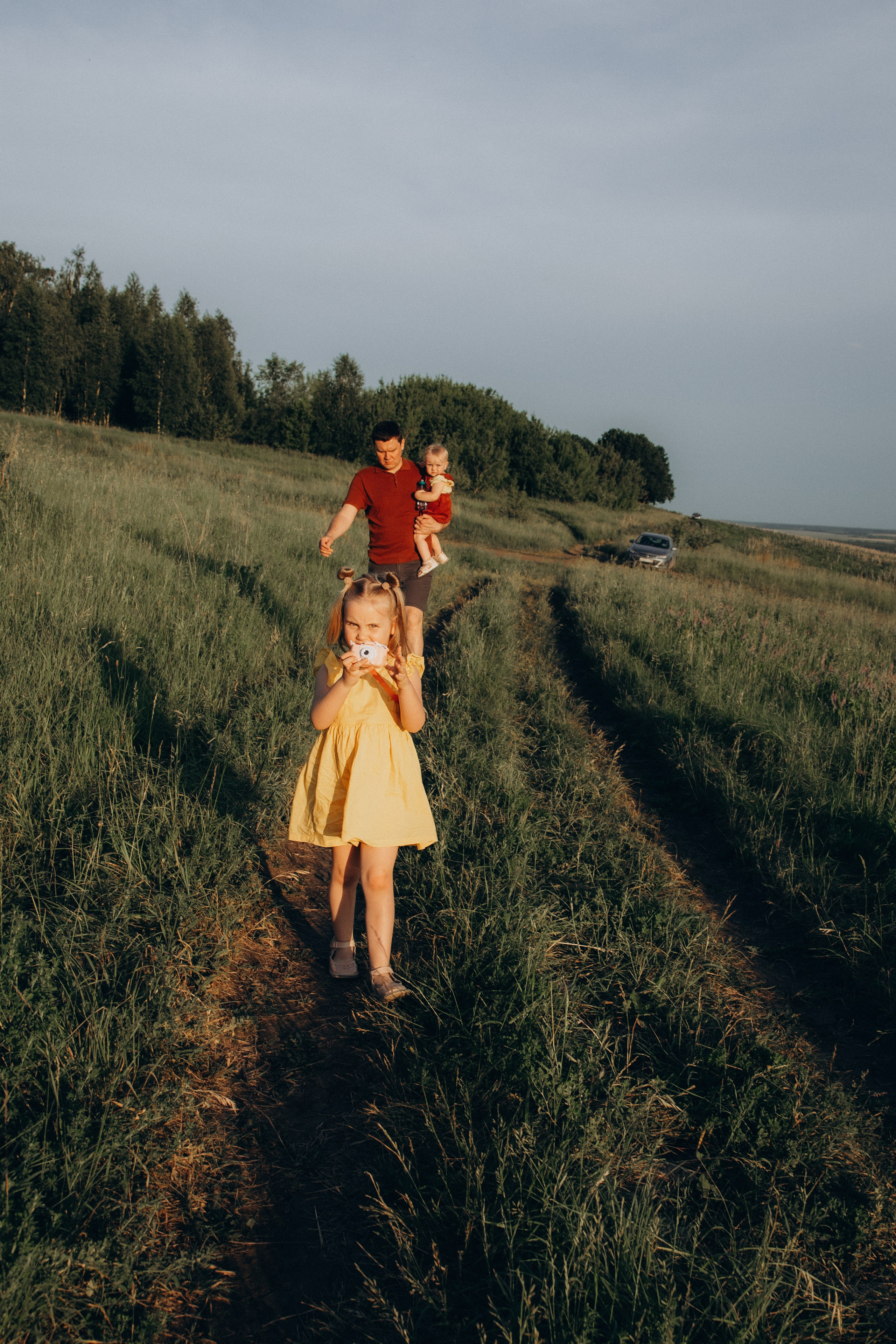 Папа и дочки. Семейный фотограф документалист в Пензе Лопатинская Татья