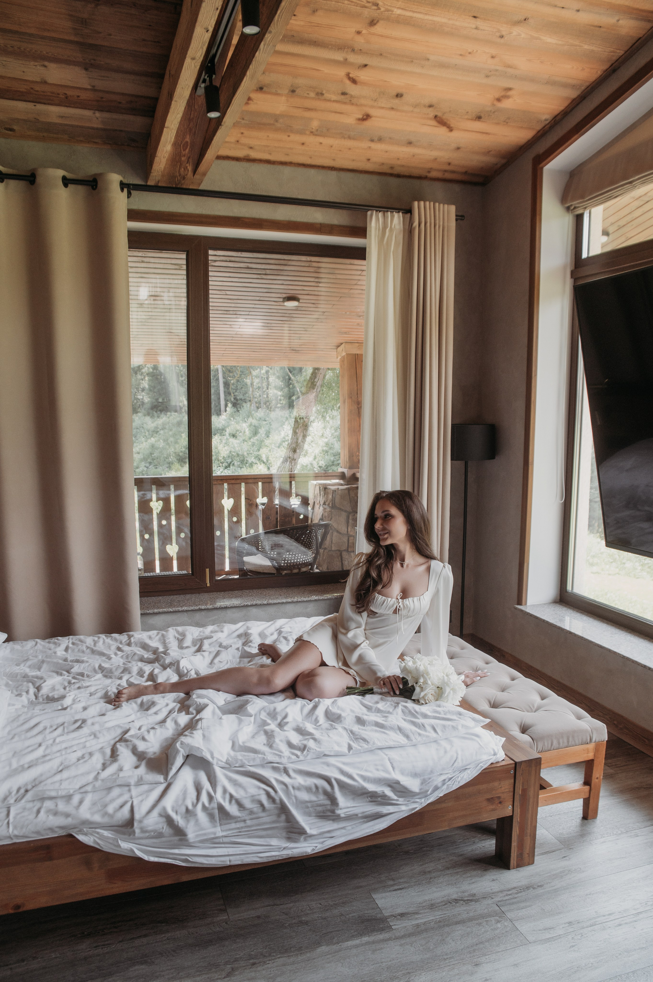 Свадебная фотосессия с утром невесты и красивым свадебным банкетом. Свадебный фотограф в Твери, Москве и Санкт-Петербурге Денисова Екатерина