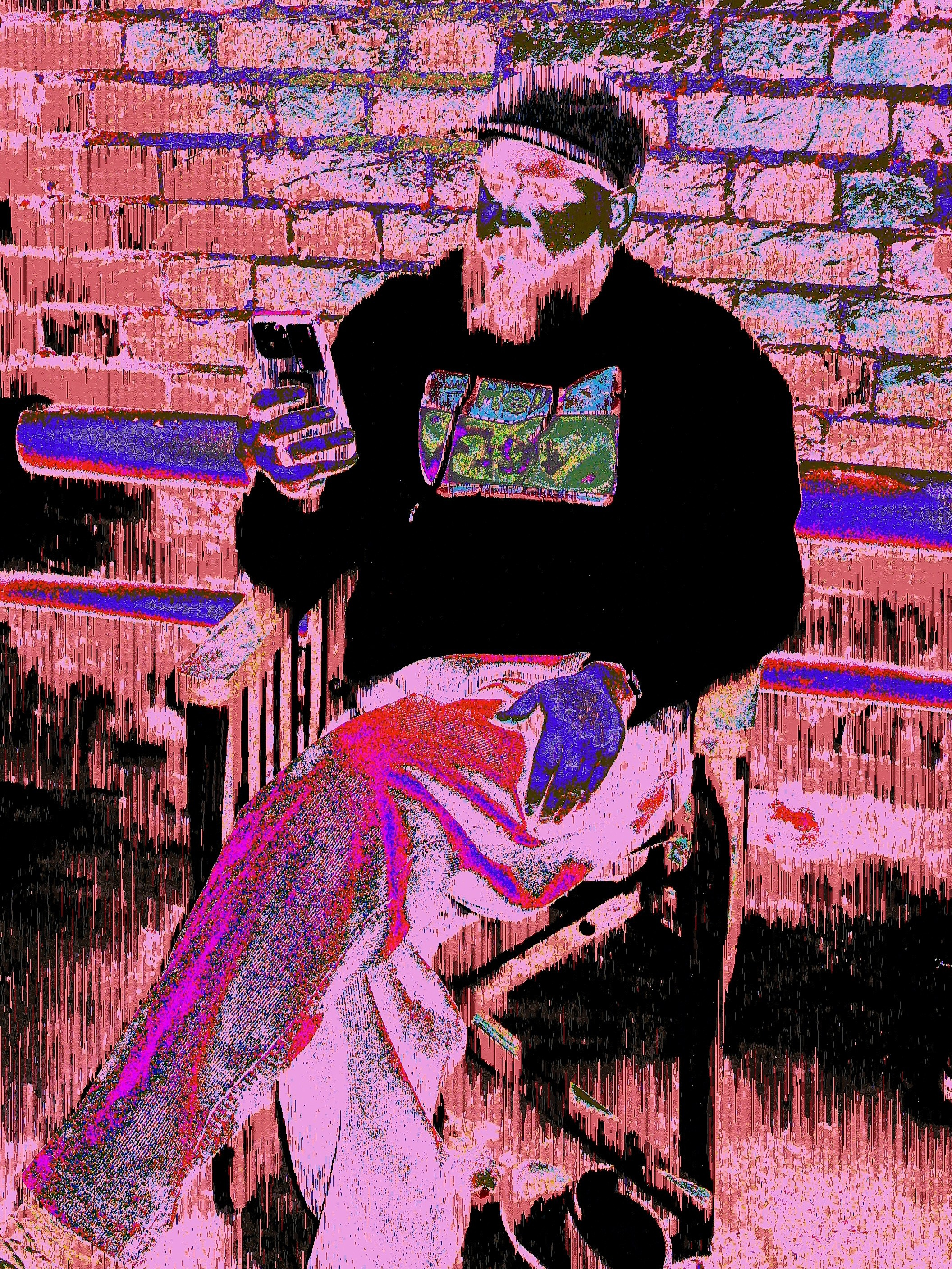 Fragmented Self. Glitch Artist Dmitriy Fayvilovich