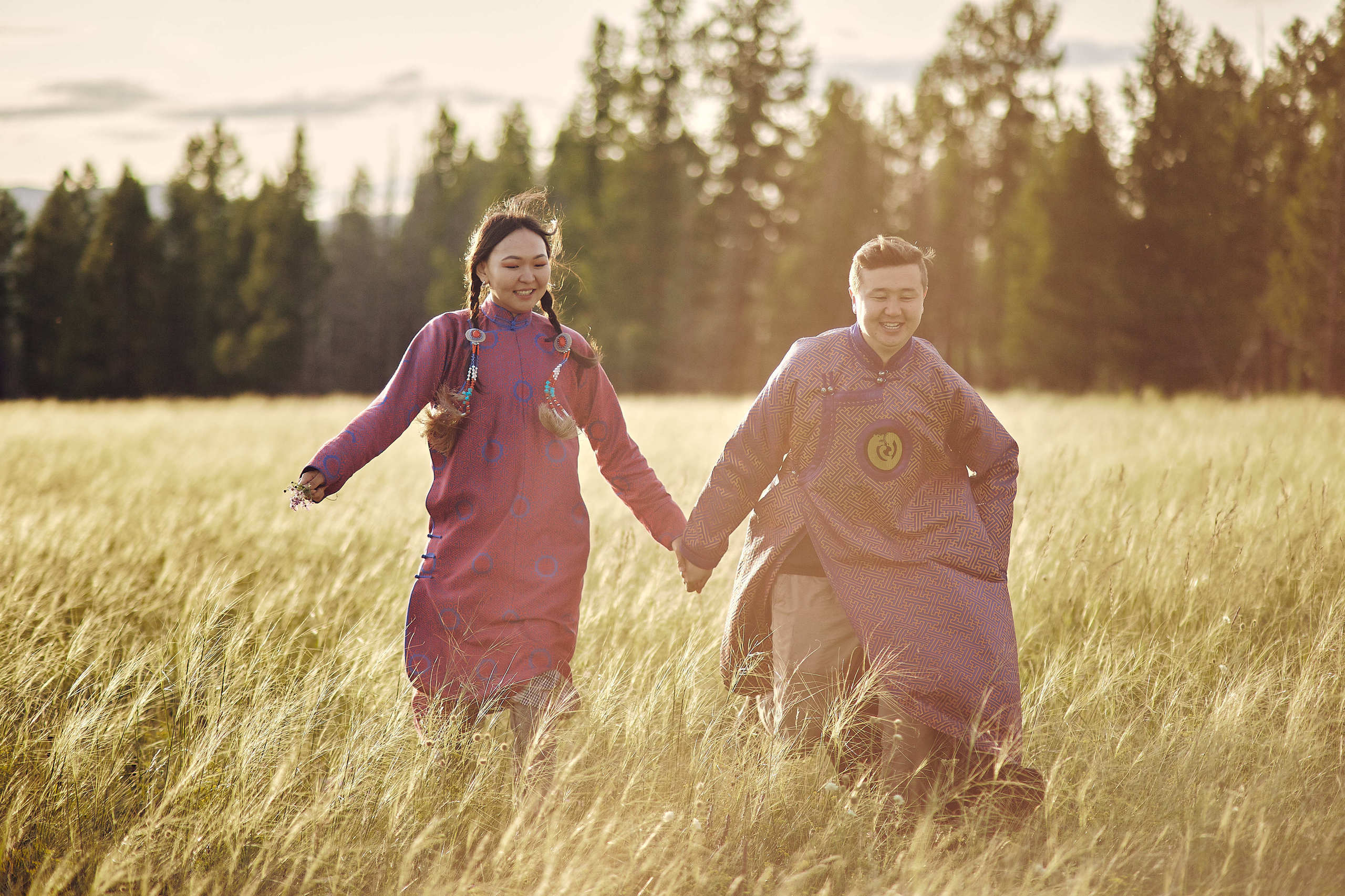 Чингис + Долгармаа. Фотограф Айдын Седип в Кызыле