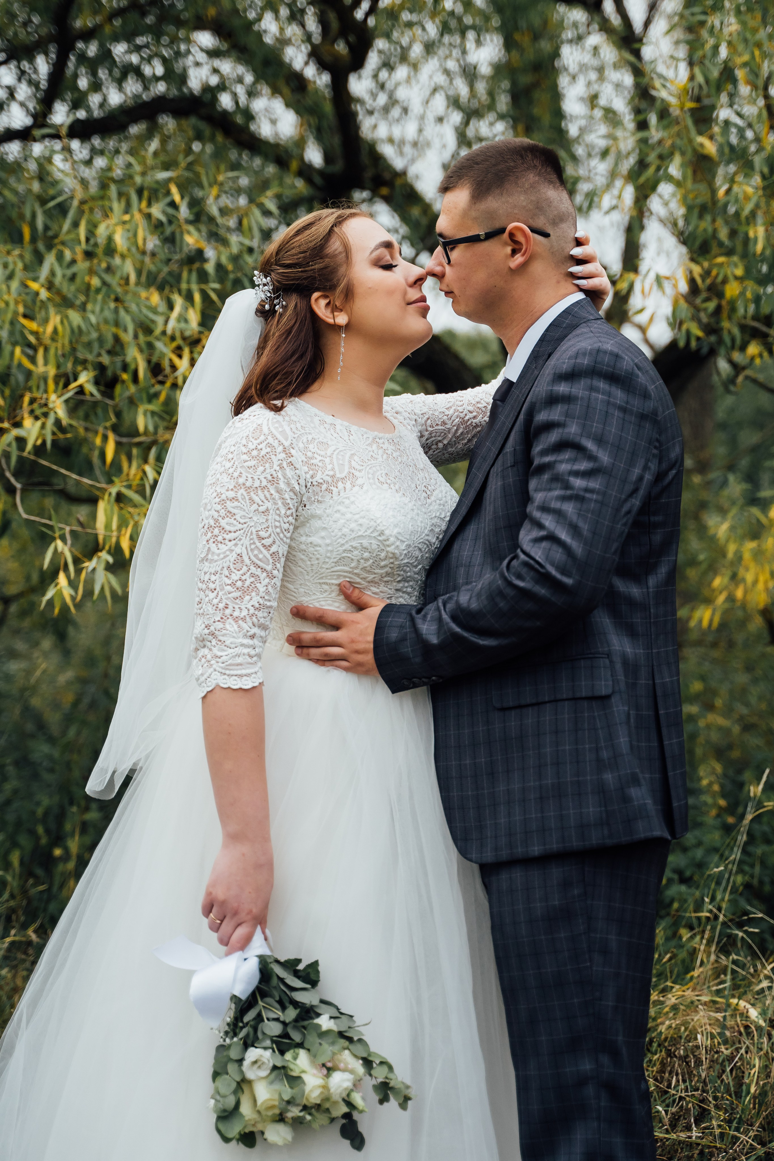 Николай и Ирина свадебная прогулка. Свадебный фотограф в Коломне, Воскресенске, Егорьевске Владимир Петров