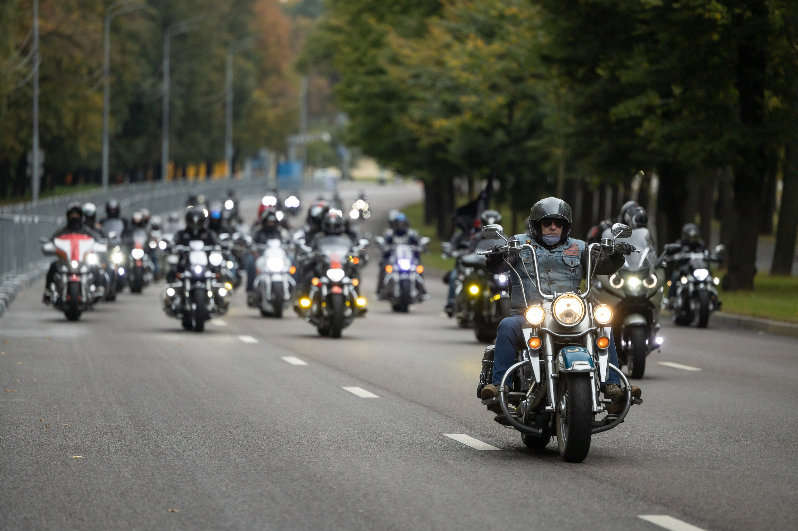 13-й Московский Мотофестиваль. Фотограф Владимир Охрименко