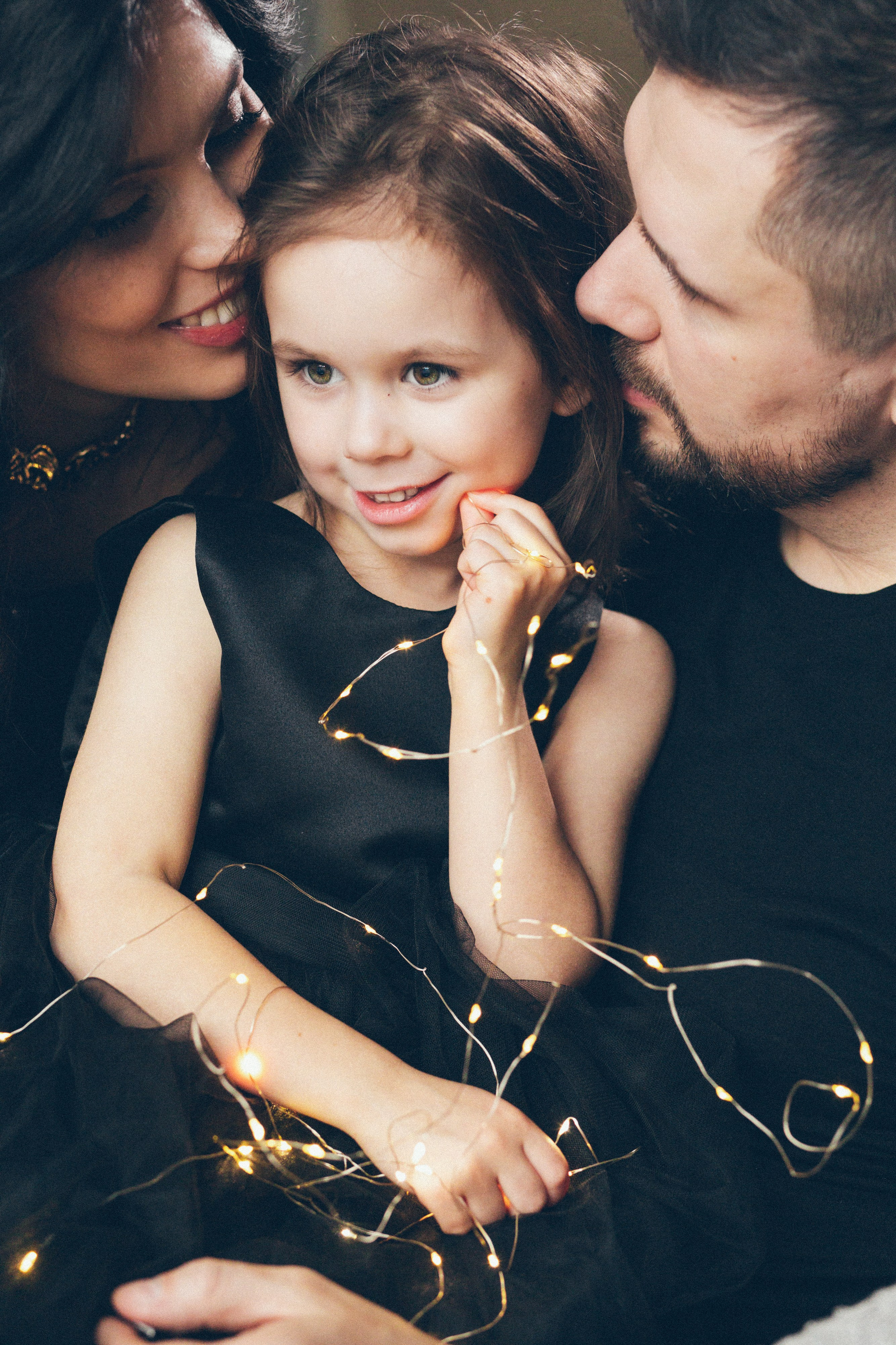 В черном. Детский семейный фотограф в Москве Светлана Микадзе