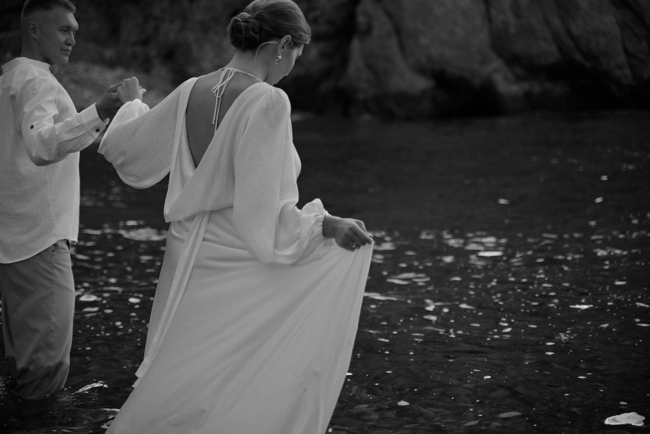 Марк Татьяна Рассвет Яшмовый пляж. Свадебный фотограф Анна Хочева