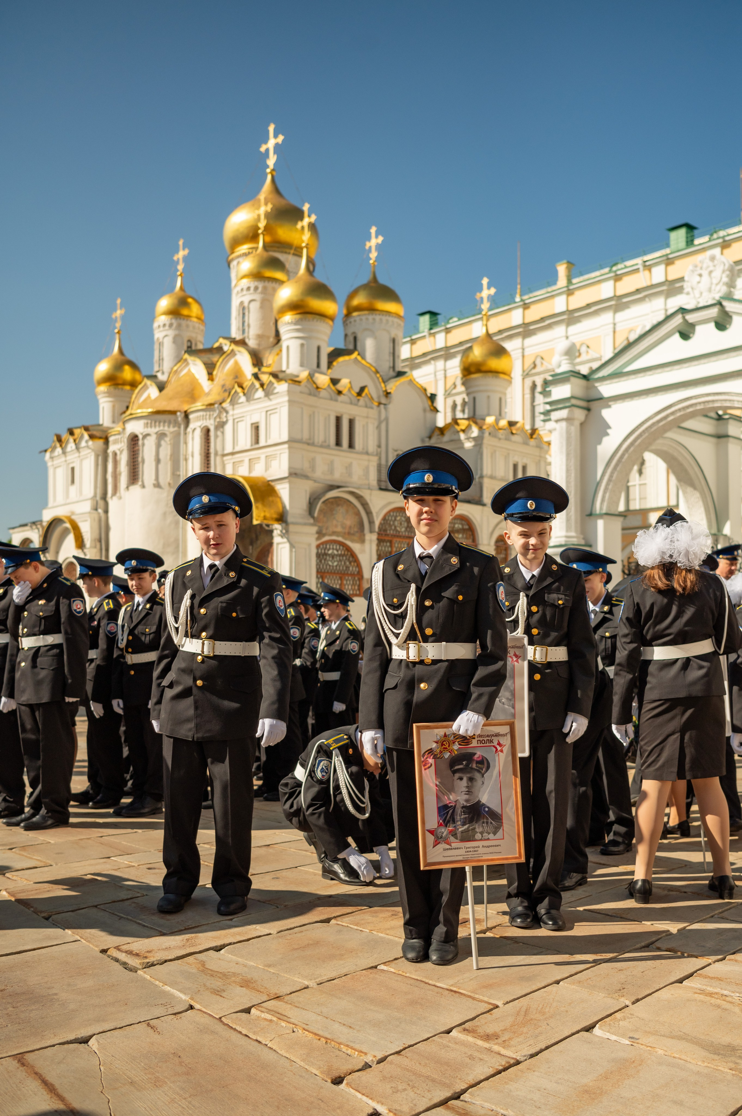Фотосессия Присяги кадетов «Школа 1231 им. В. Д. Поленова». Детский и семейный фотограф г. Москва Оксана Катаджи