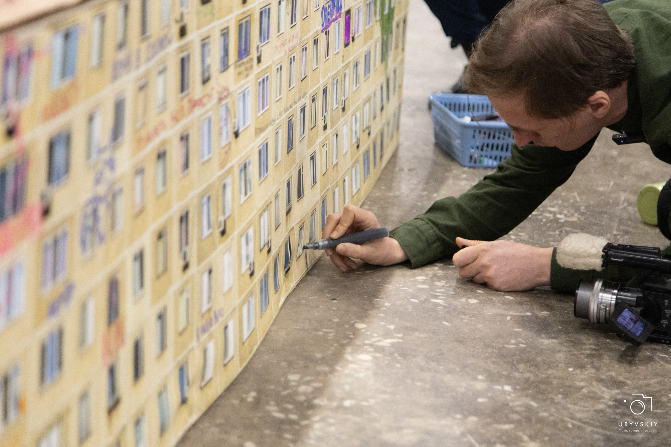 Фестиваль современного городского искусства «ИСКРА». Игорь Урывский. Фотограф Красноярск