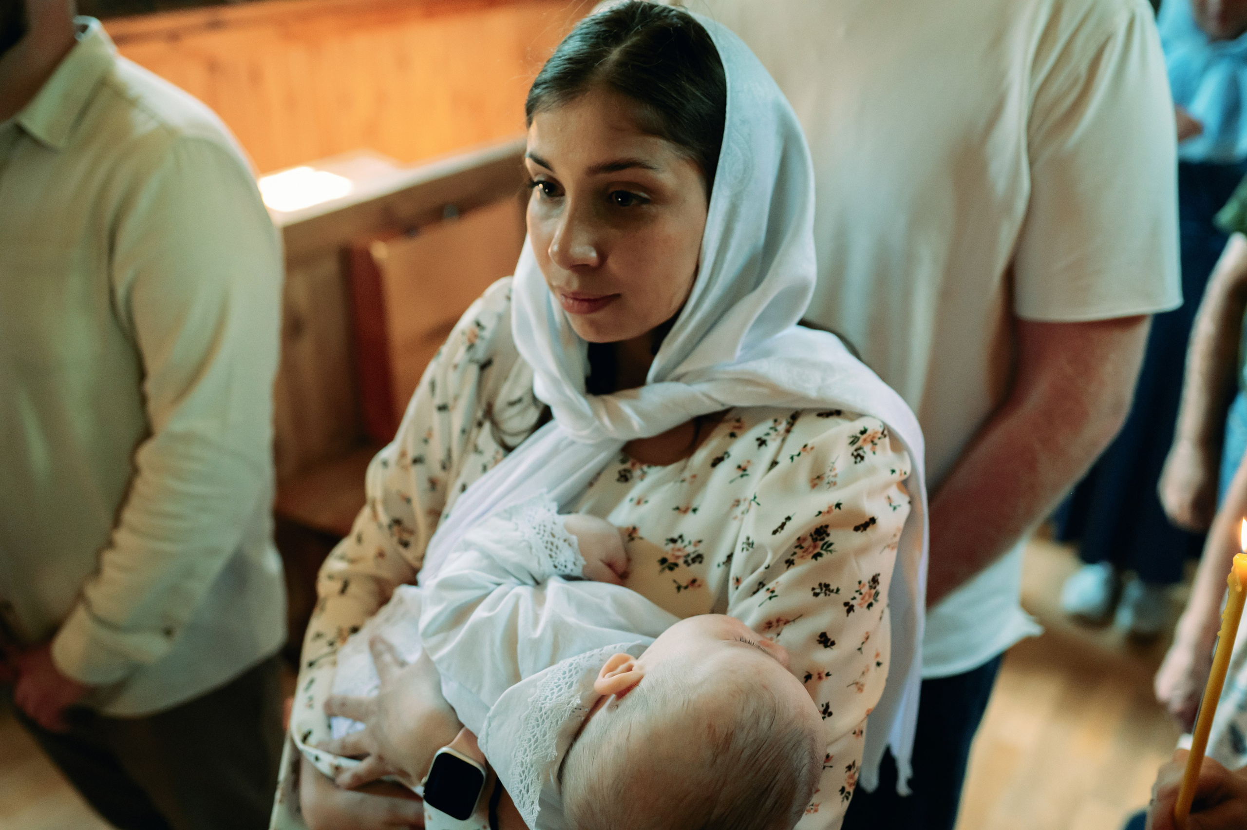 Фотосессия крещения детей. Фотограф в Кирове Инна Софронова