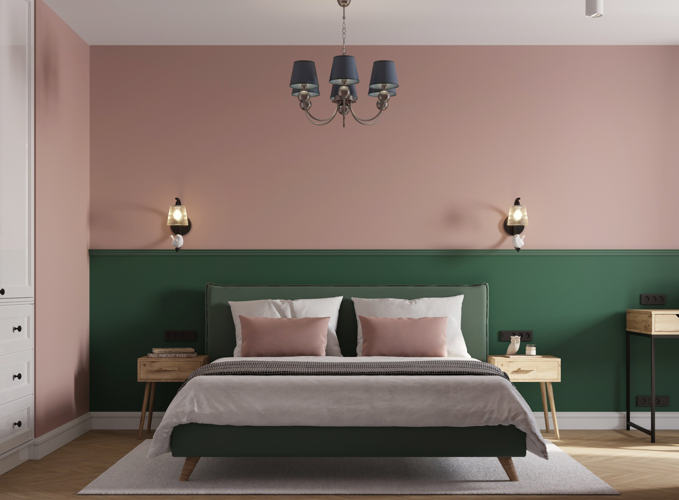 Визуализация квартиры в районе Царицыно. Москва. Заказать 3d визуализацию интерьеров — Дарья Веденёва