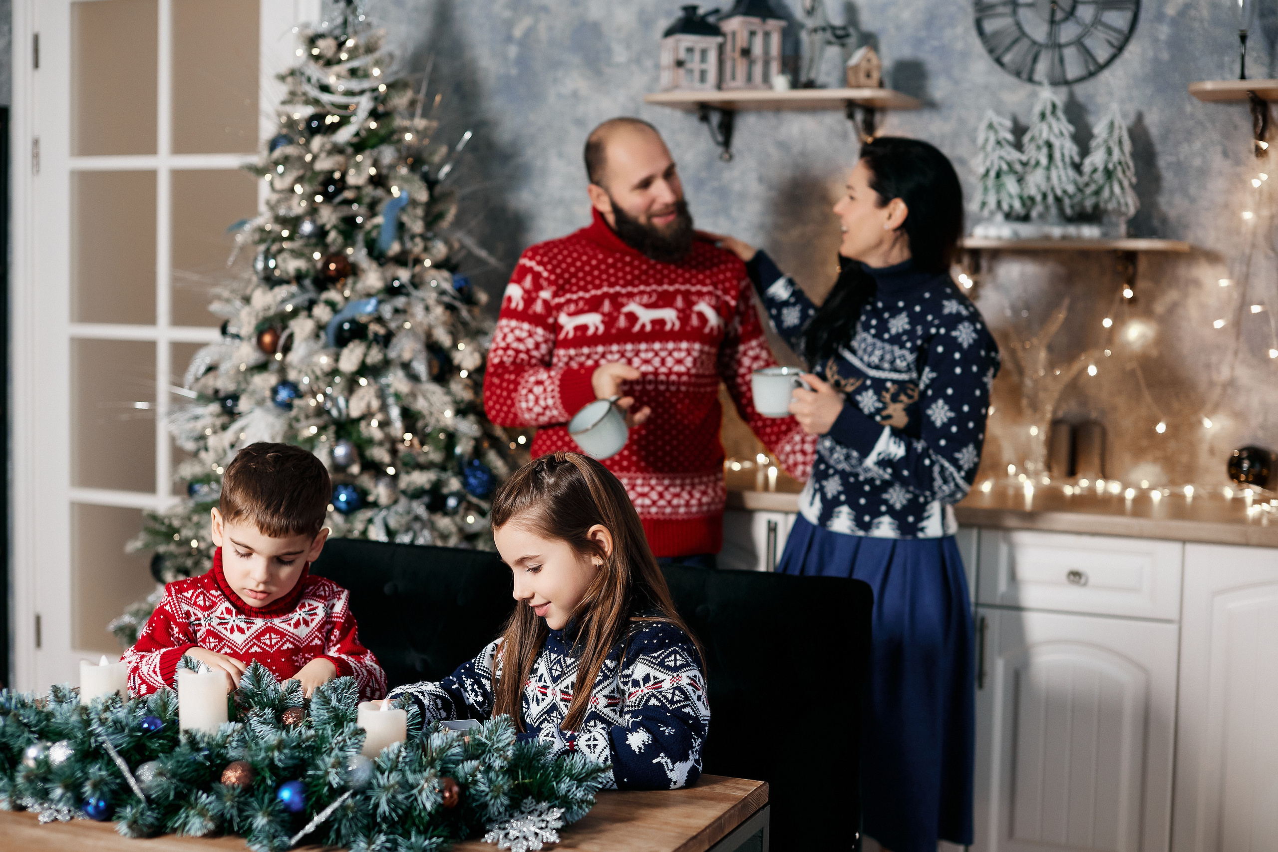 Новогодние съемки 2020-2025. Фотостудия в Калуге Svetstudio