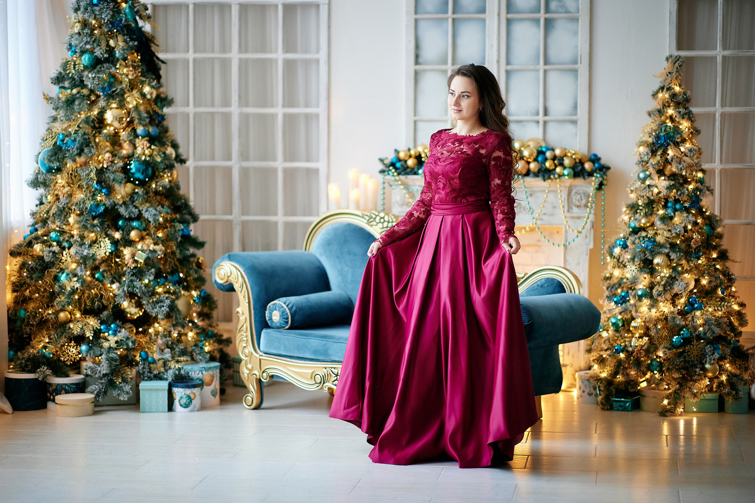 Новогодние съемки 2020-2025. Фотостудия в Калуге Svetstudio