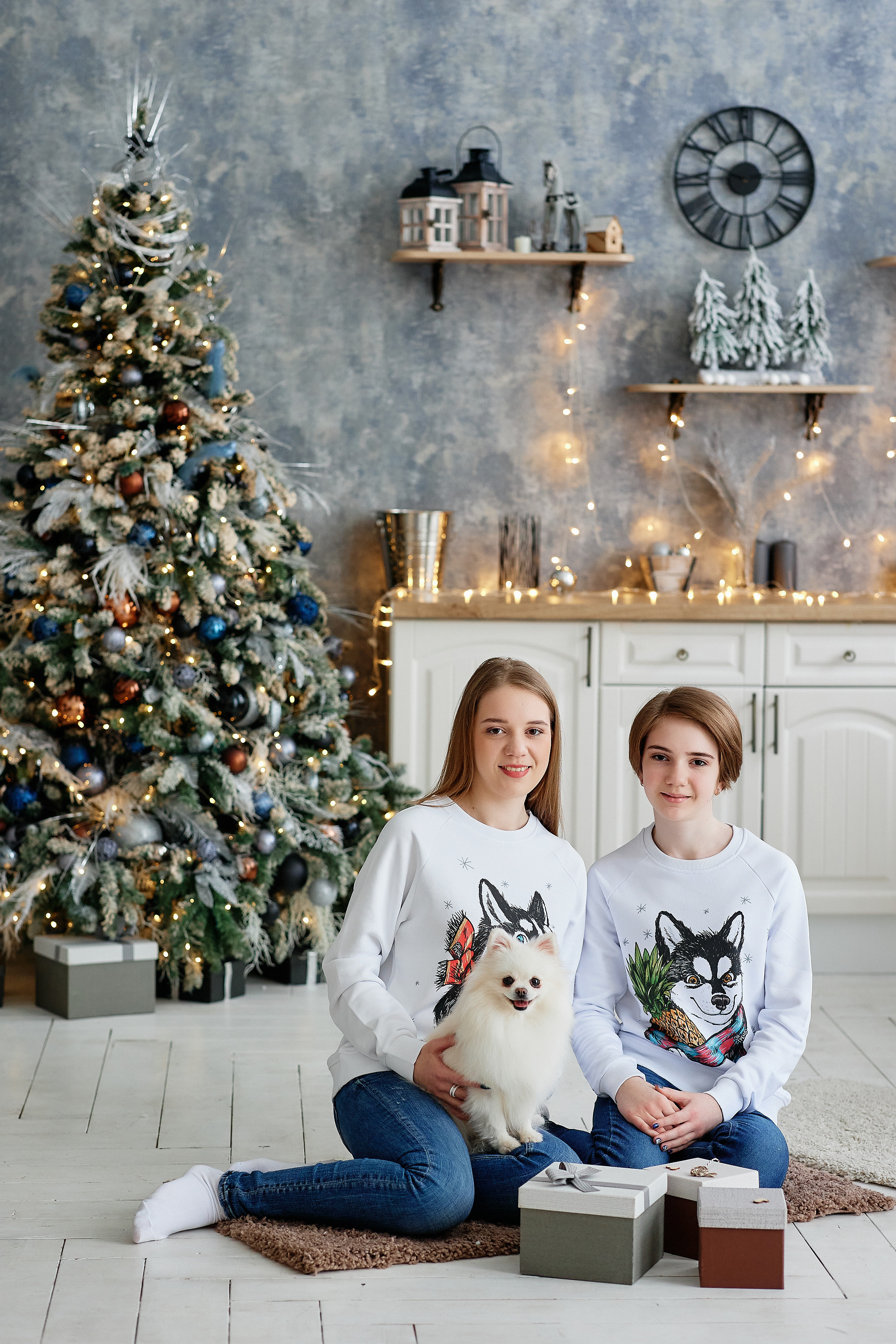 Новогодние съемки 2020-2025. Фотостудия в Калуге Svetstudio