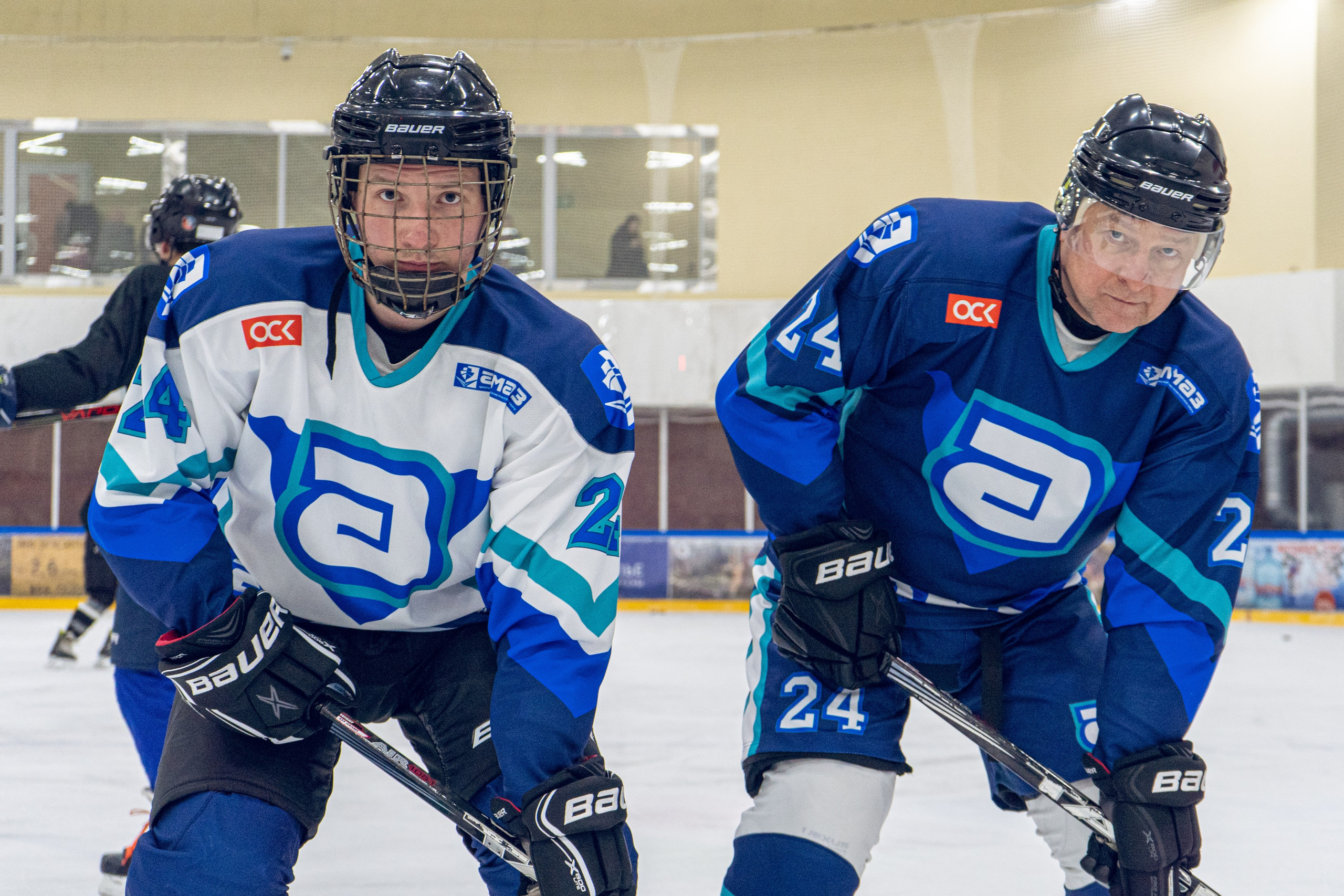 Тренировка по хоккею «ЦМКБ «Алмаз»