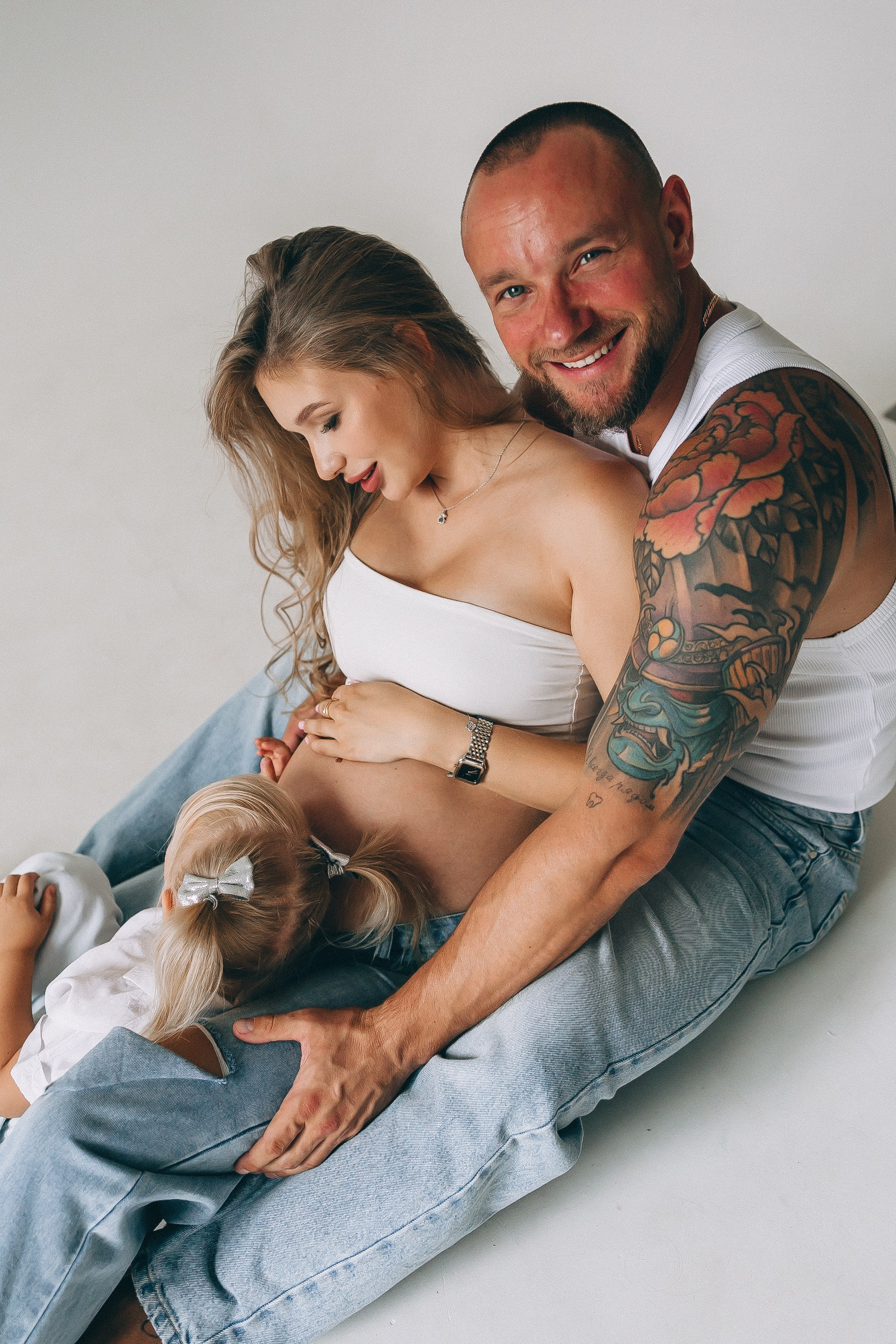 Артем Настя и Николь. Семейный фотограф в Волгодонске Краченцева Анна