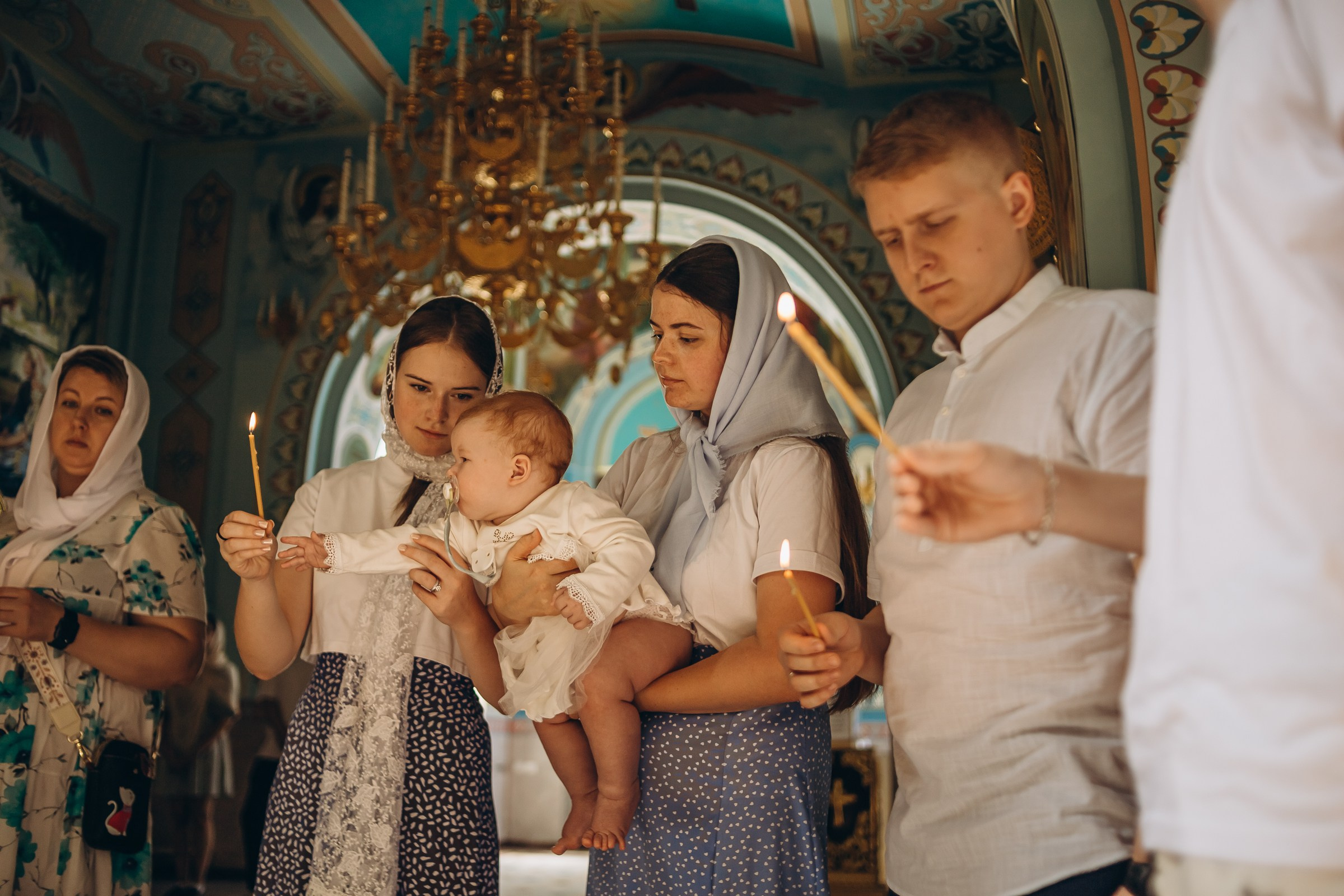 Крещение Надежды. Семейный фотограф в Волгодонске Краченцева Анна