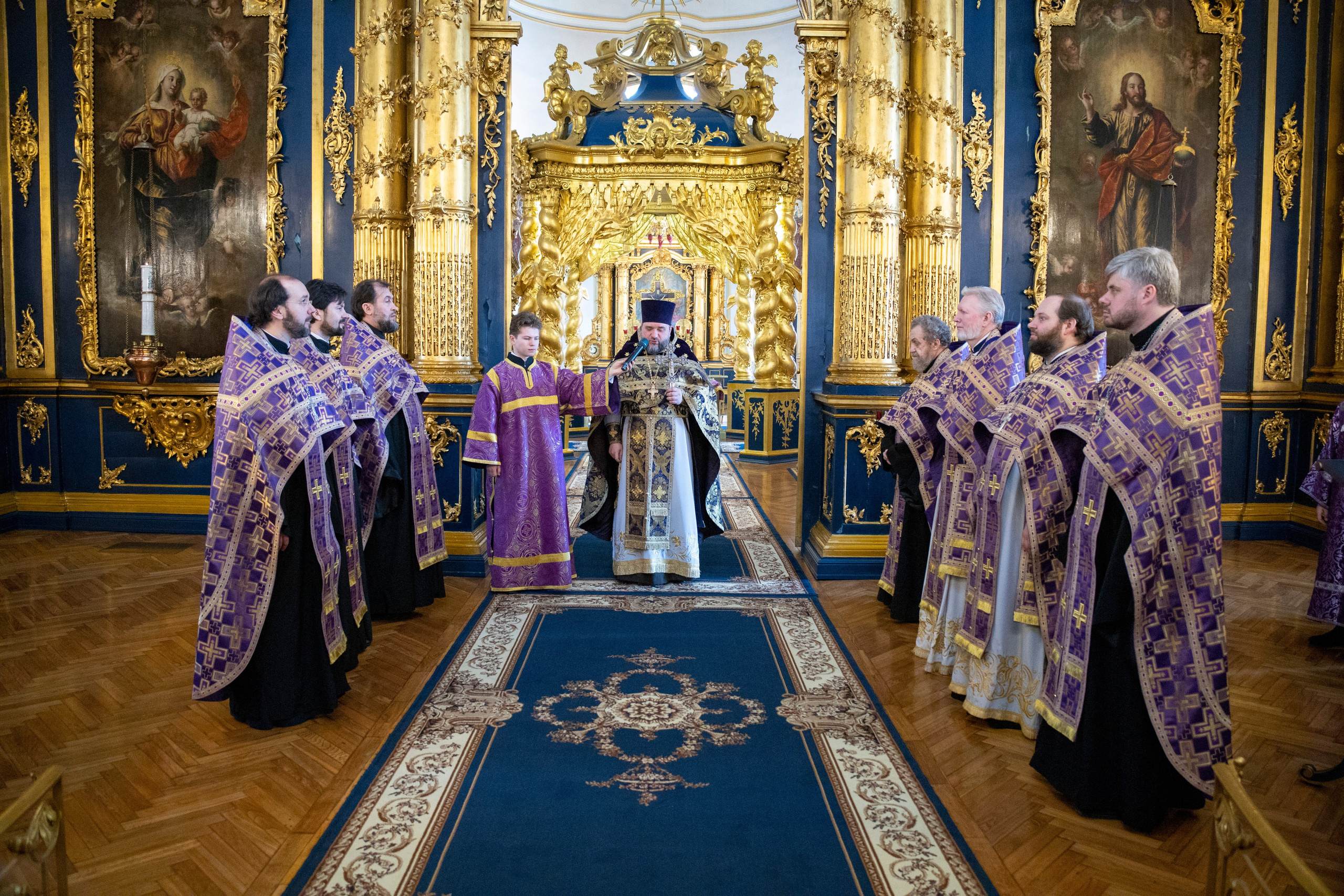НЕДЕЛЯ ПРЕПОДОБНОГО ИОАННА ЛЕСТВИЧНИКА. ДЕНЬ ПАМЯТИ ПРЕПОДОБНОГО АЛЕКСИЯ, ЧЕЛОВЕКА БОЖИЕГО. НИКОЛО-БОГОЯВЛЕНСКИЙ МОРСКОЙ СОБОР