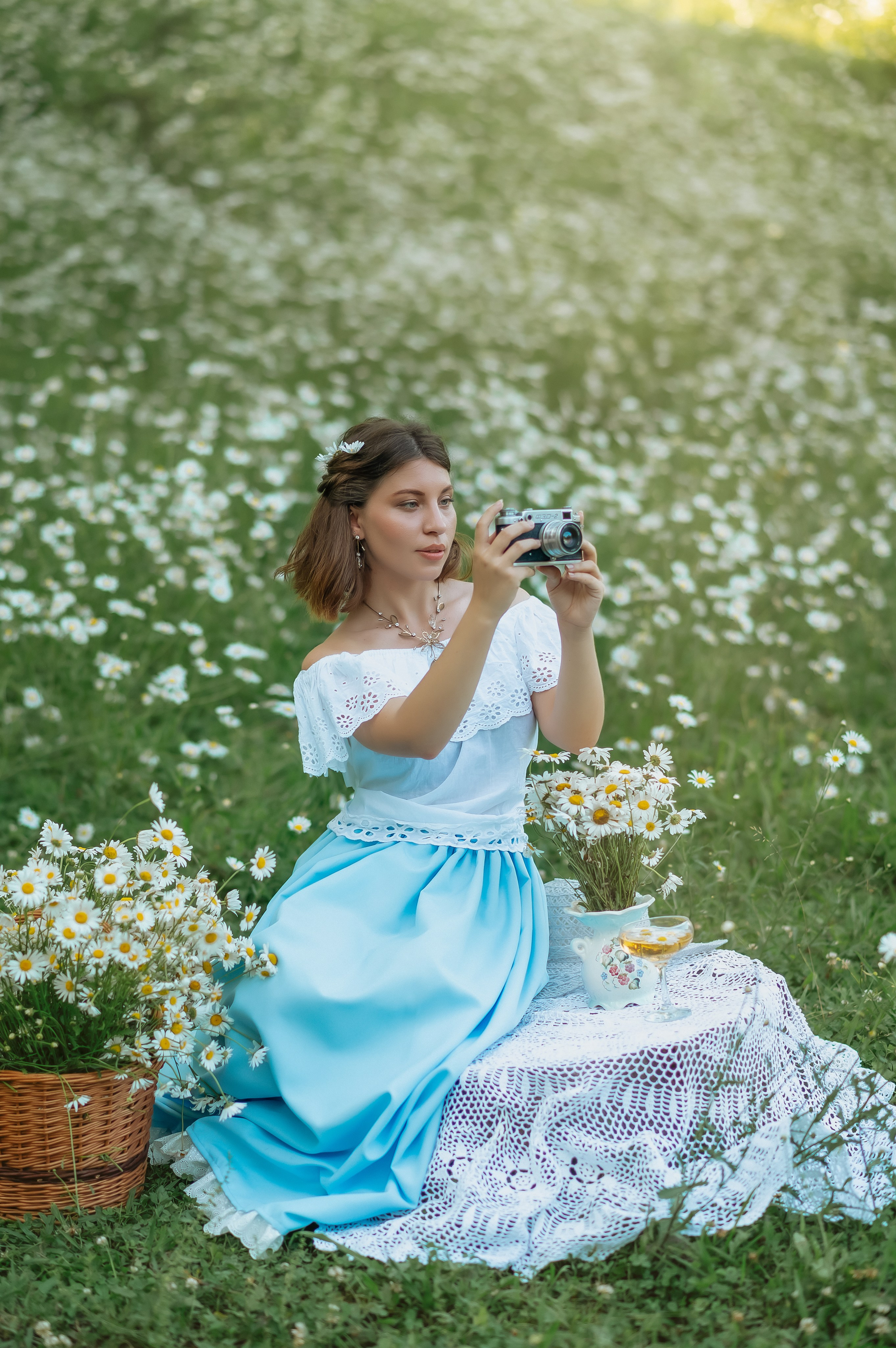 Ромашки. Детский и семейный фотограф в Абхазии