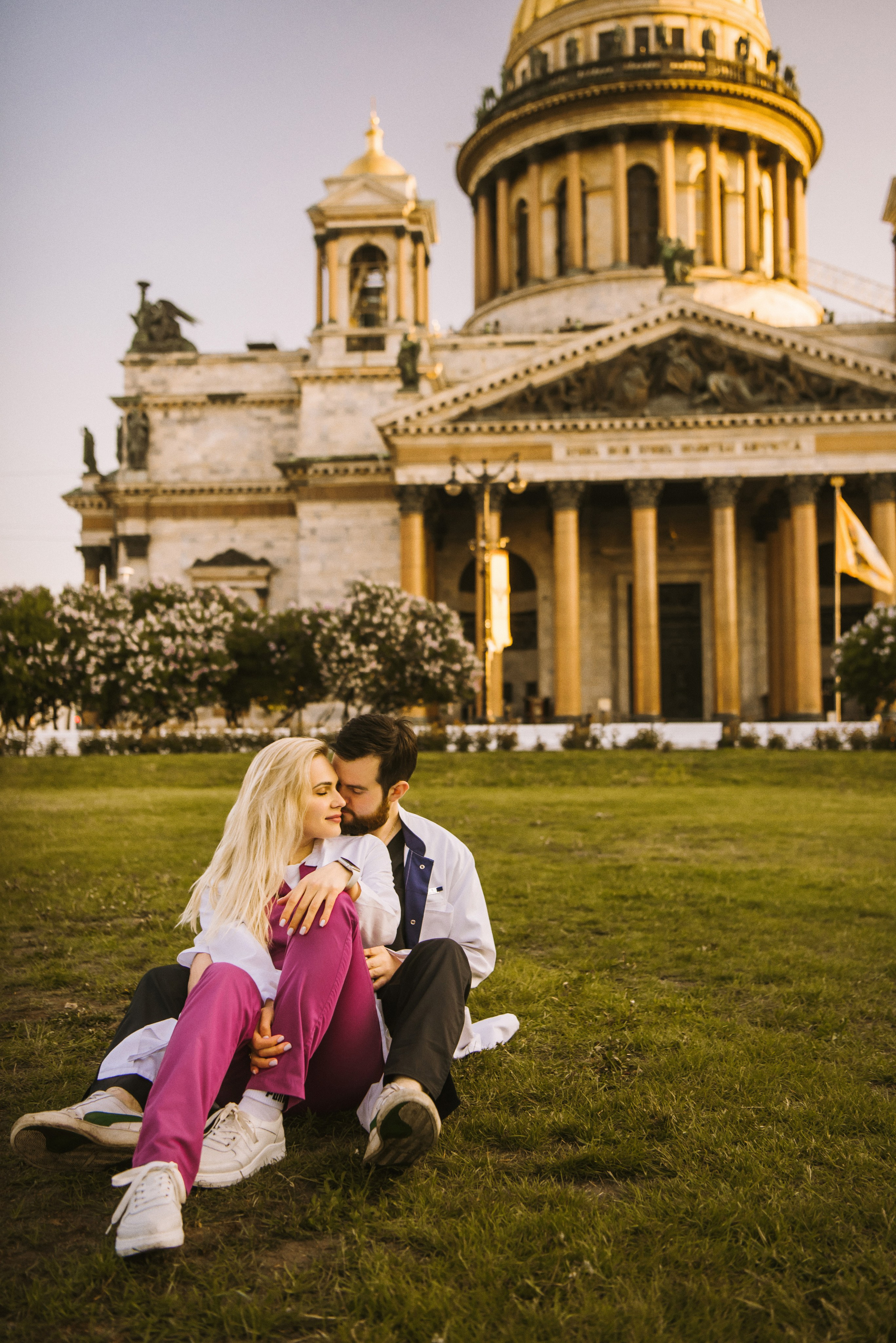 Лера и Женя. Разводные мосты. Рассвет. Свадебный фотограф в Санкт-Петербурге София Шубик