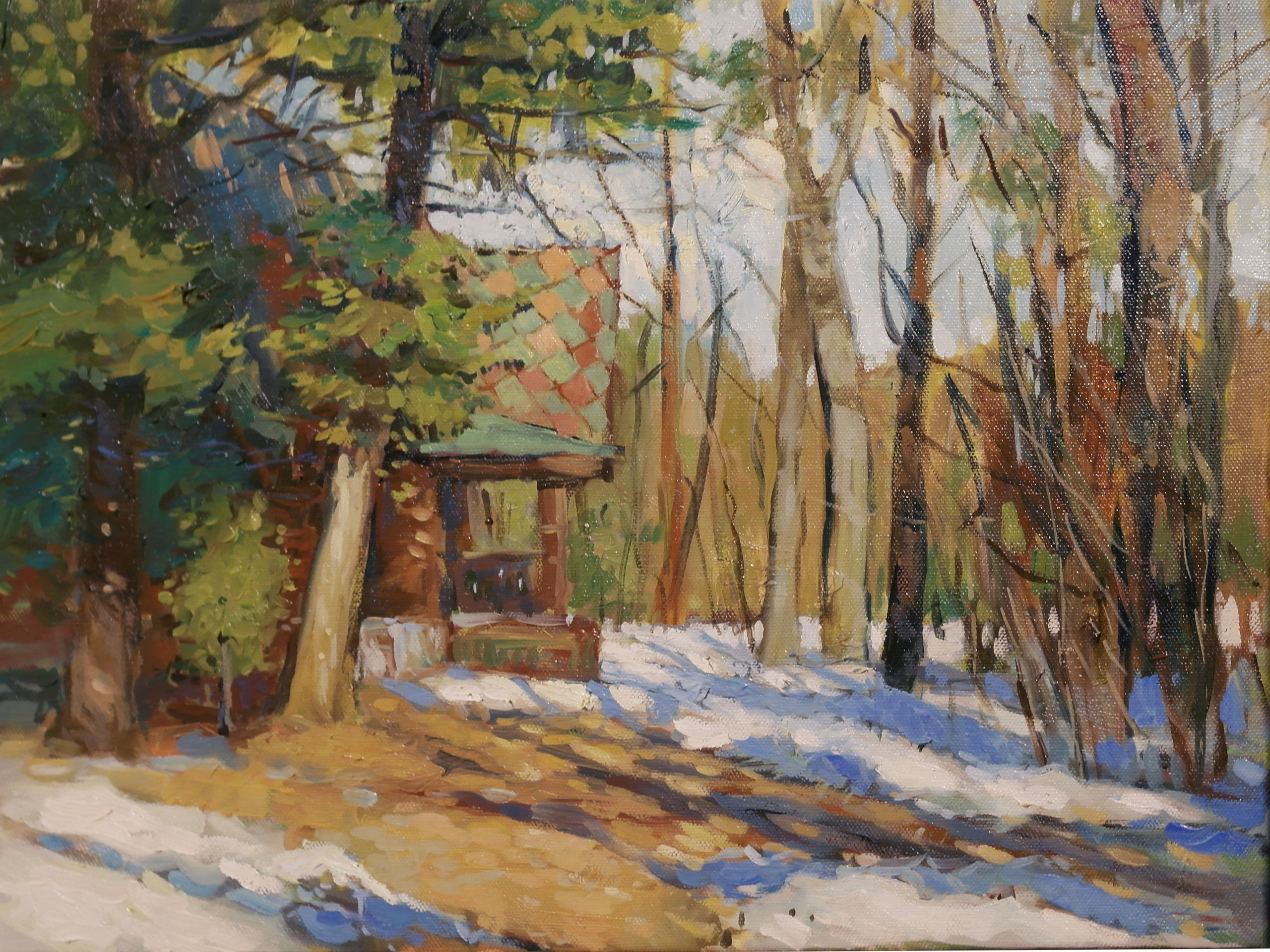 Этюды. Paintings by the artist Sergey Ratchin