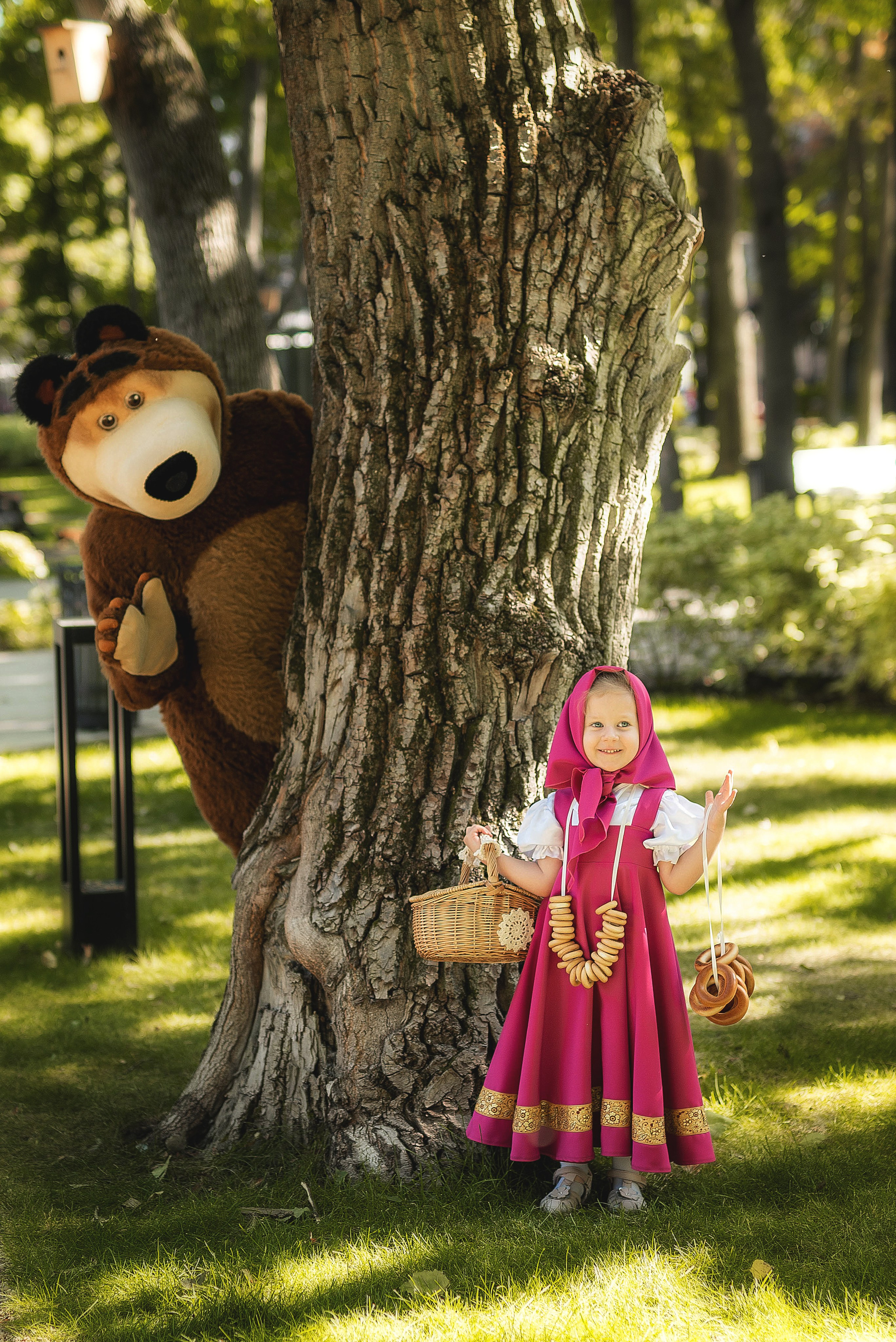 Фотосессия Маша и Медведь. Семейный, детский фотограф в Воронеже Анна Никитина